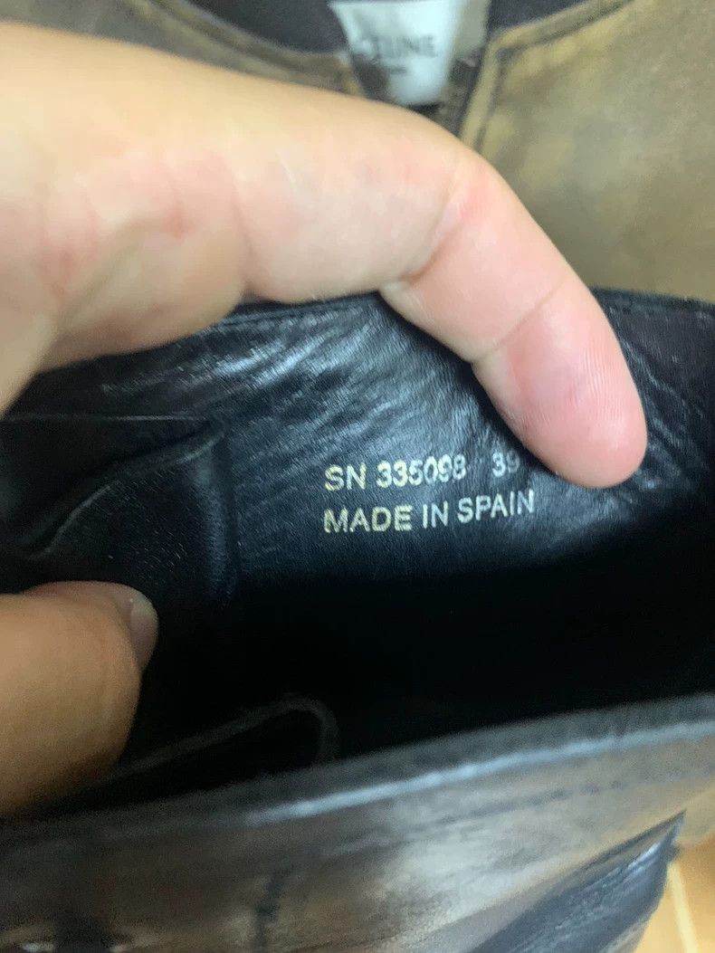 Saint Laurent Paris Saint Laurent Paris 2013FW Eight-hole military boots Size US 8 / EU 41 - 2 Thumbnail