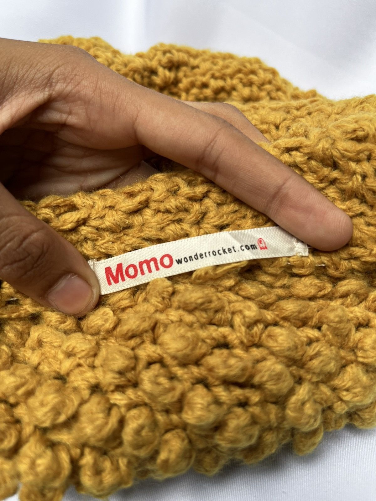 Japanese Brand × Vintage Knitted Winter Momo Beanie Hats Size ONE SIZE - 6 Thumbnail