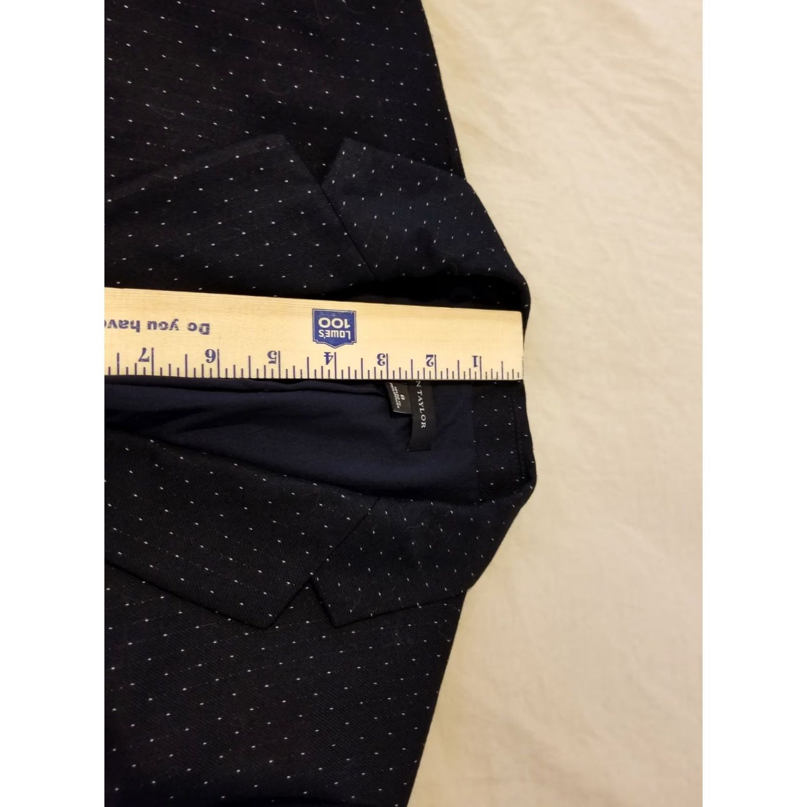 Ann Taylor Ann Taylor Wool Jacket Blazer 8 Black Womens Size M / US 6-8 / IT 42-44 - 4 Thumbnail