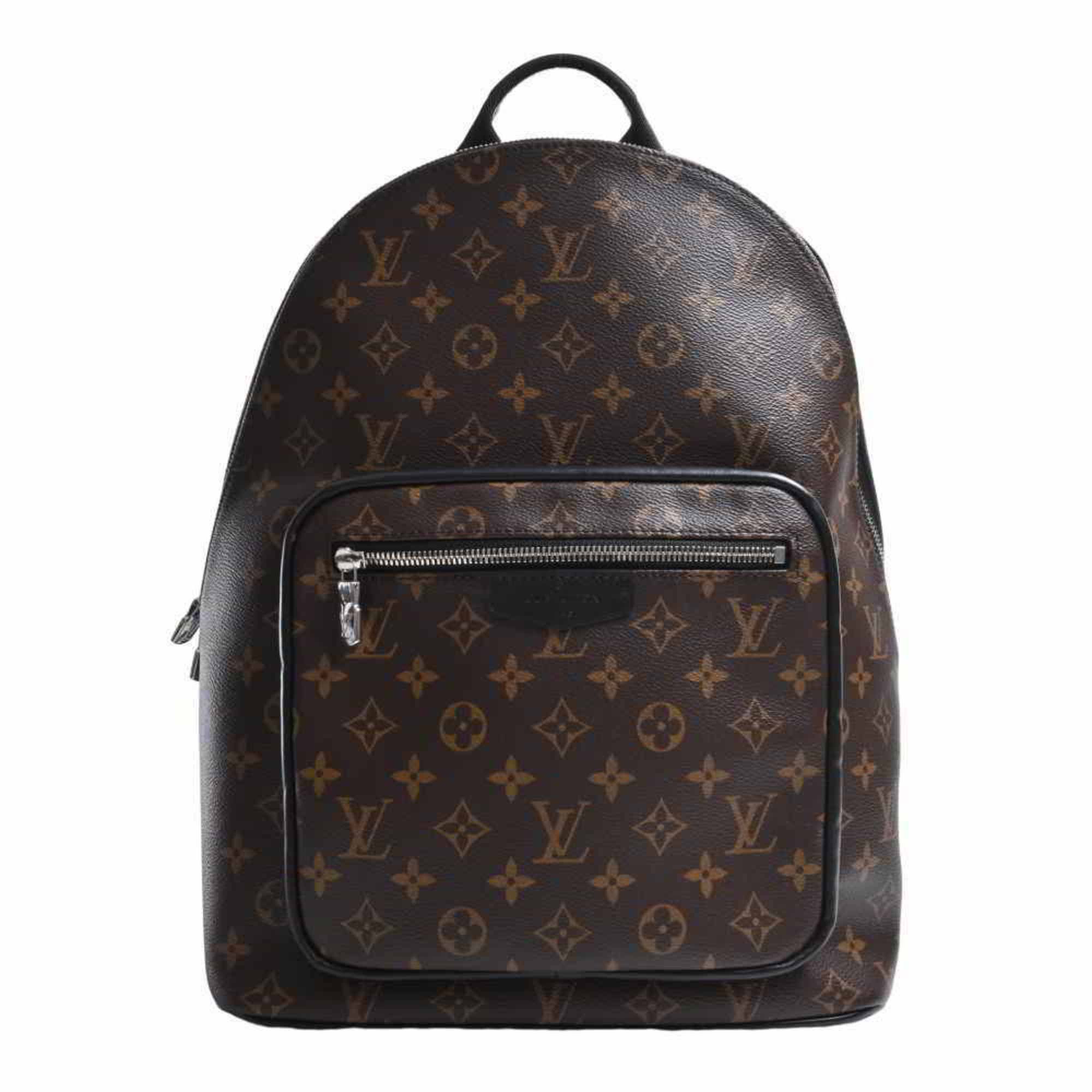 LOUIS VUITTON Christopher MM Backpack Rucksack M43735 Monogram Macassar Used  Men