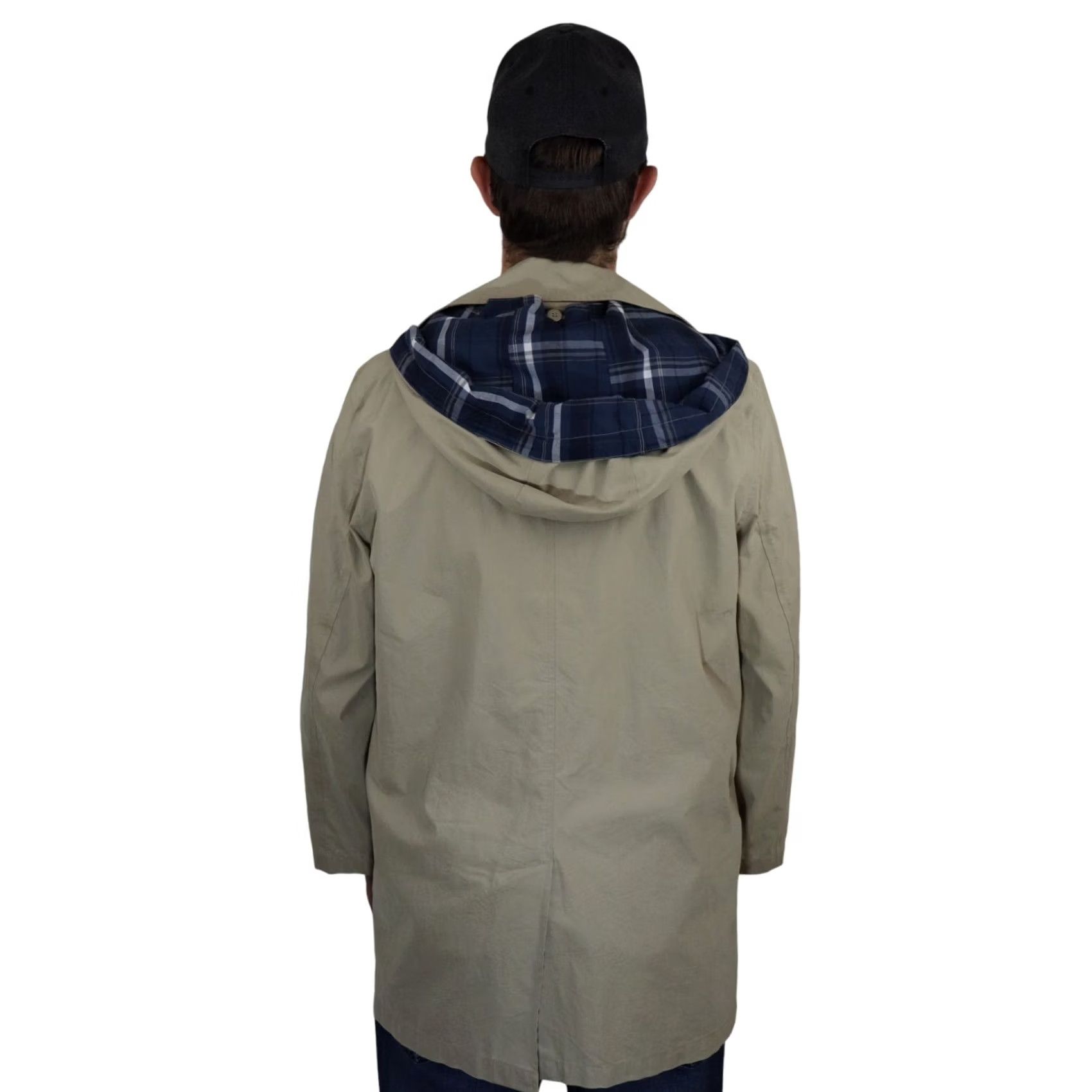 Pendleton VINTAGE Pendleton Rain Coat Overcoat Chore Jacket Womens Large Beige Sherpa-Softshell Hooded Water Resistant Jacket Women's L Rain Coat Size L / US 10 / IT 46 - 2 Thumbnail