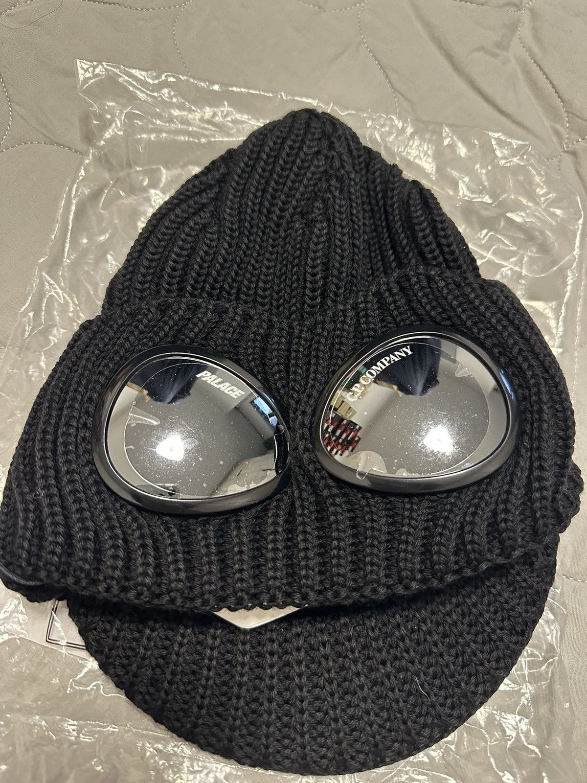 C.P. Company × Palace C.P. Company Palace Beanie Black Size ONE SIZE - 3 Thumbnail