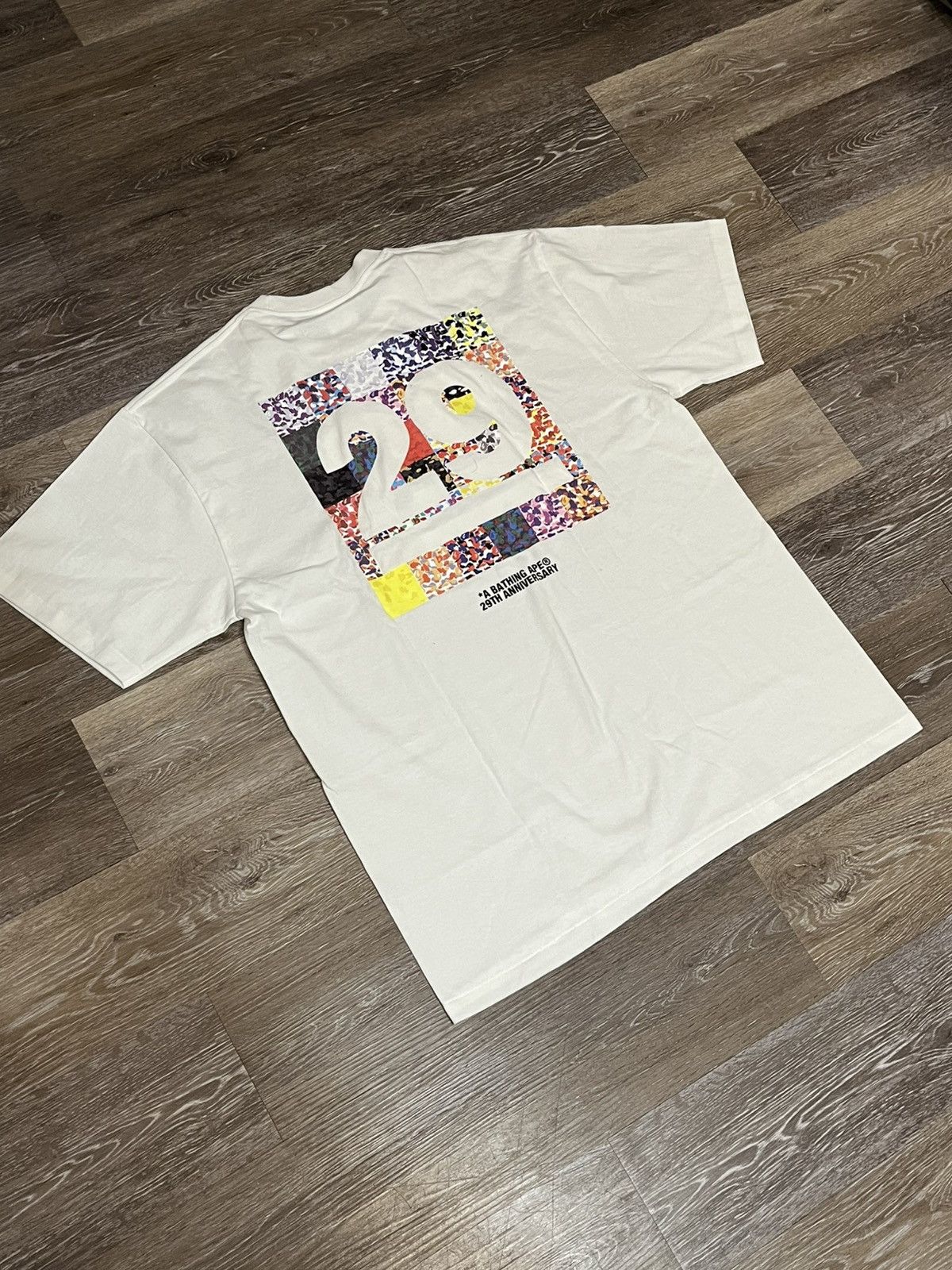Bape A Bathing Ape 29th Anniversary Crazy Exclusive Camo Tee Size US XXL / EU 58 / 5 - 3 Thumbnail