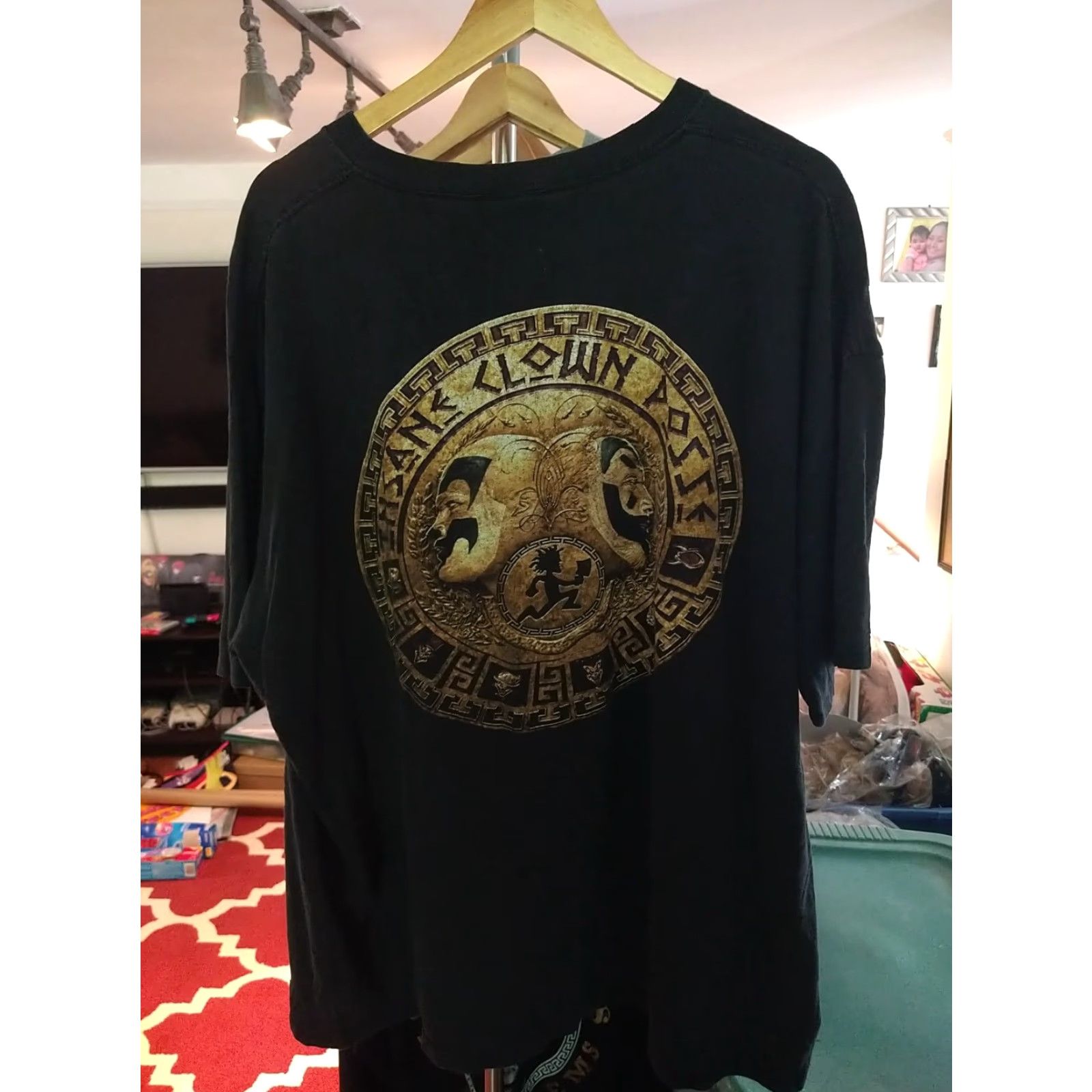 Anvil VINTAGE Anvil ICP T-shirt 2XL Black Mens Shirt 2XL Insane Clown Posse ICP T-shirt Vintage Black Mens 2XL Size US XXL / EU 58 / 5 - 4 Thumbnail