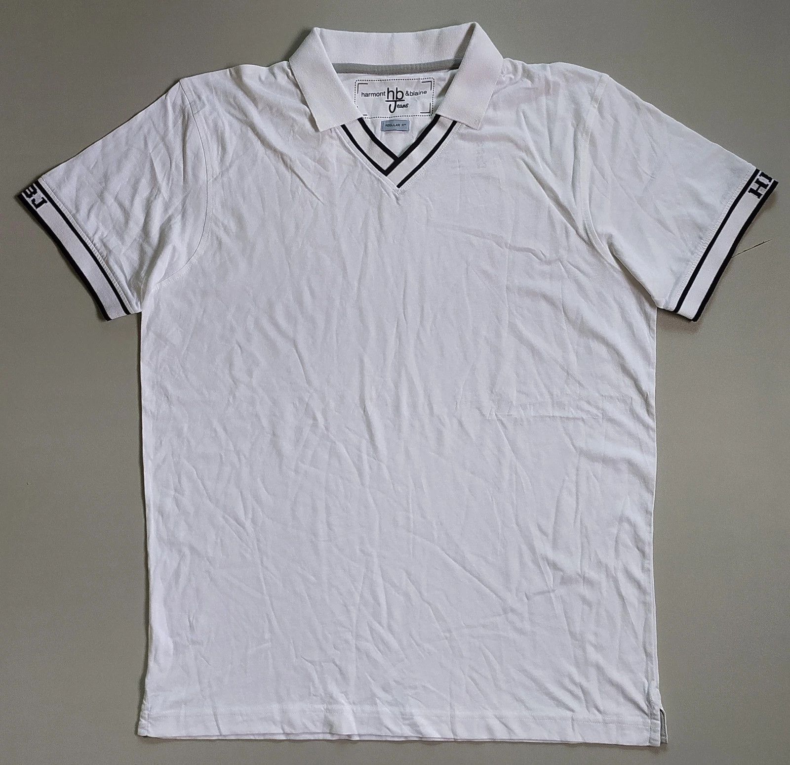 Harmont & Blaine Harmont & Blaine Jeans (HBJ) Shortsleeves Polo Shirt ASM1971 Size US XL / EU 56 / 4 - 2 Thumbnail