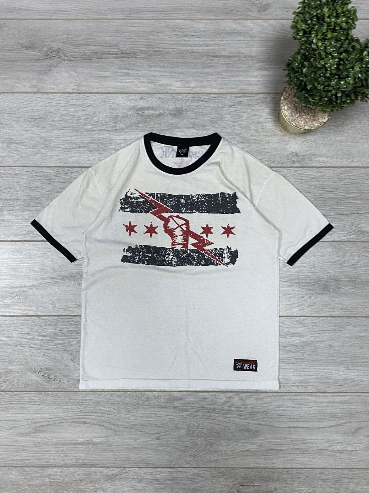 WWE Vintage CM Punk Best In The World WWE Wrestling T-Shirt Rare Size US M / EU 48-50 / 2 - 1 Thumbnail