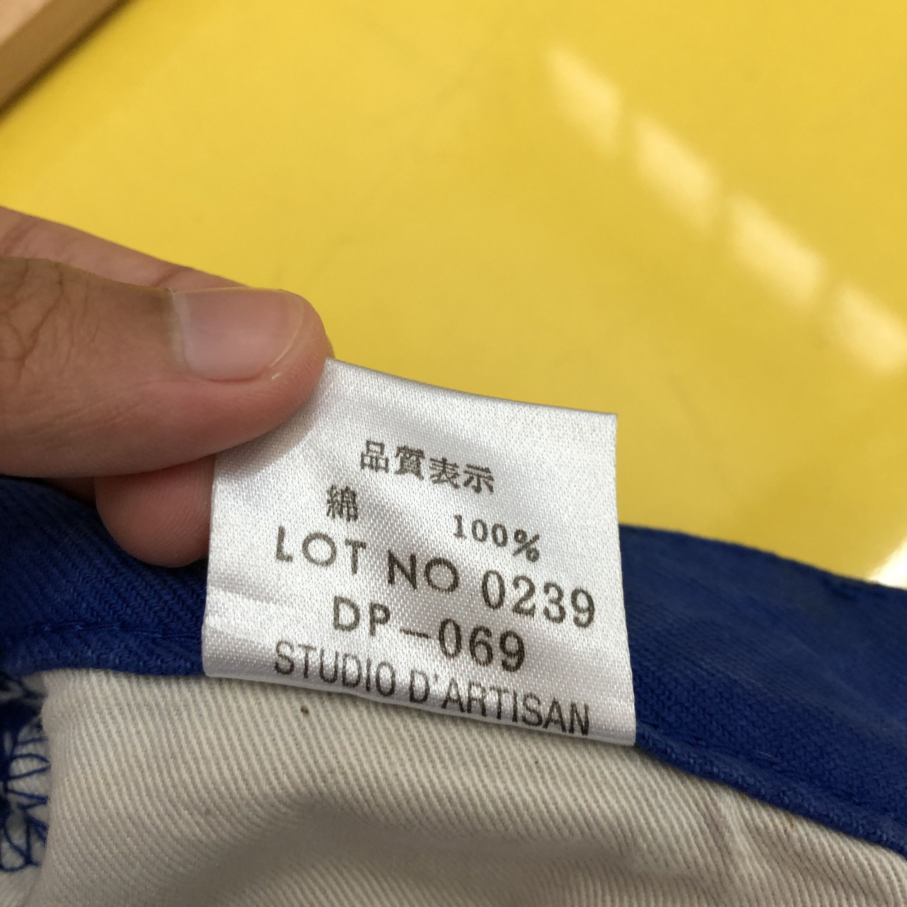 Studio D'Artisan Vintage Studio D'artisan Selvedge Jeans Japanese Blue Denim Size 26" / US 2 / IT 38 - 10 Thumbnail