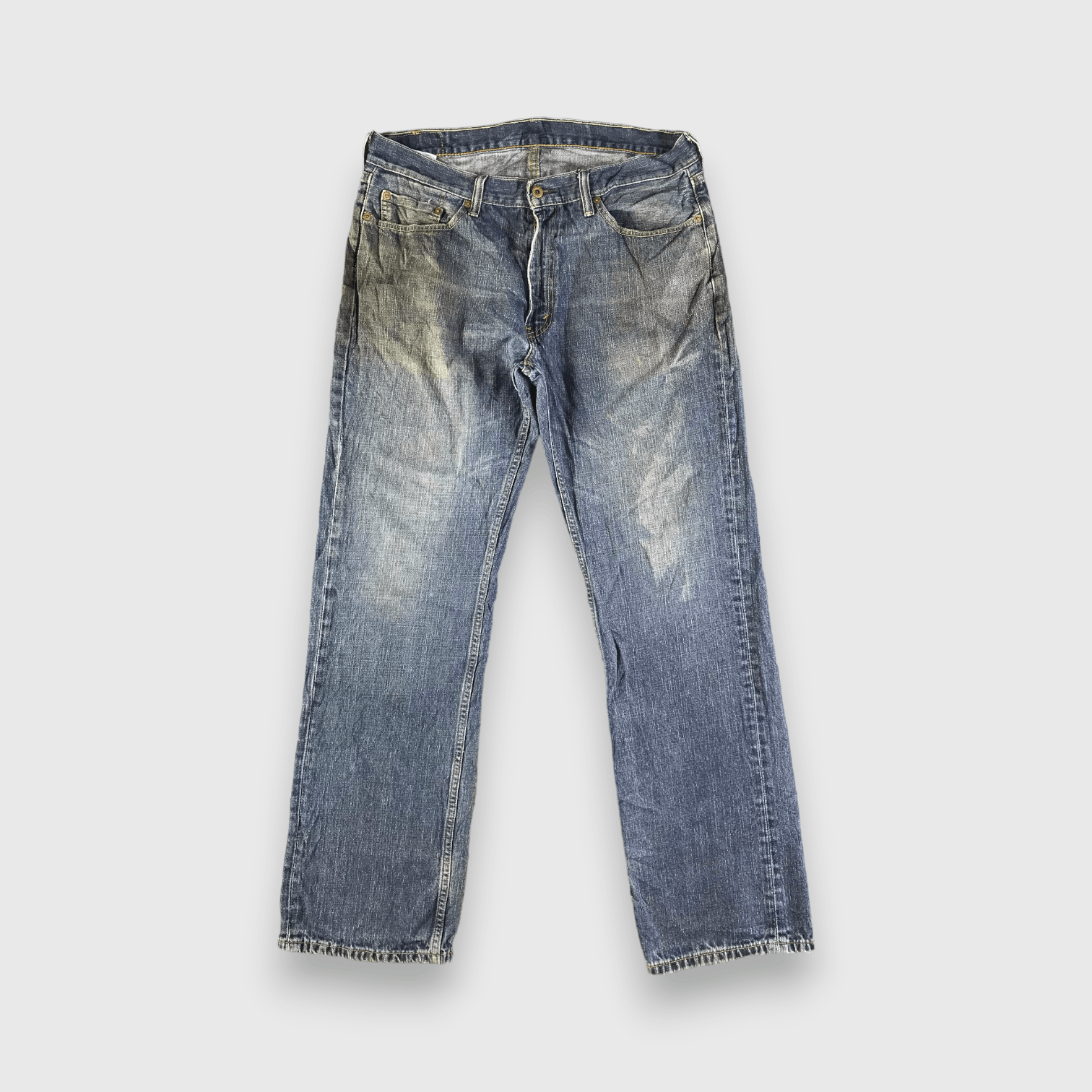Levi's Vintage Blue Wash Levis 559 Jeans-J4155 Size US 37 - 1 Thumbnail