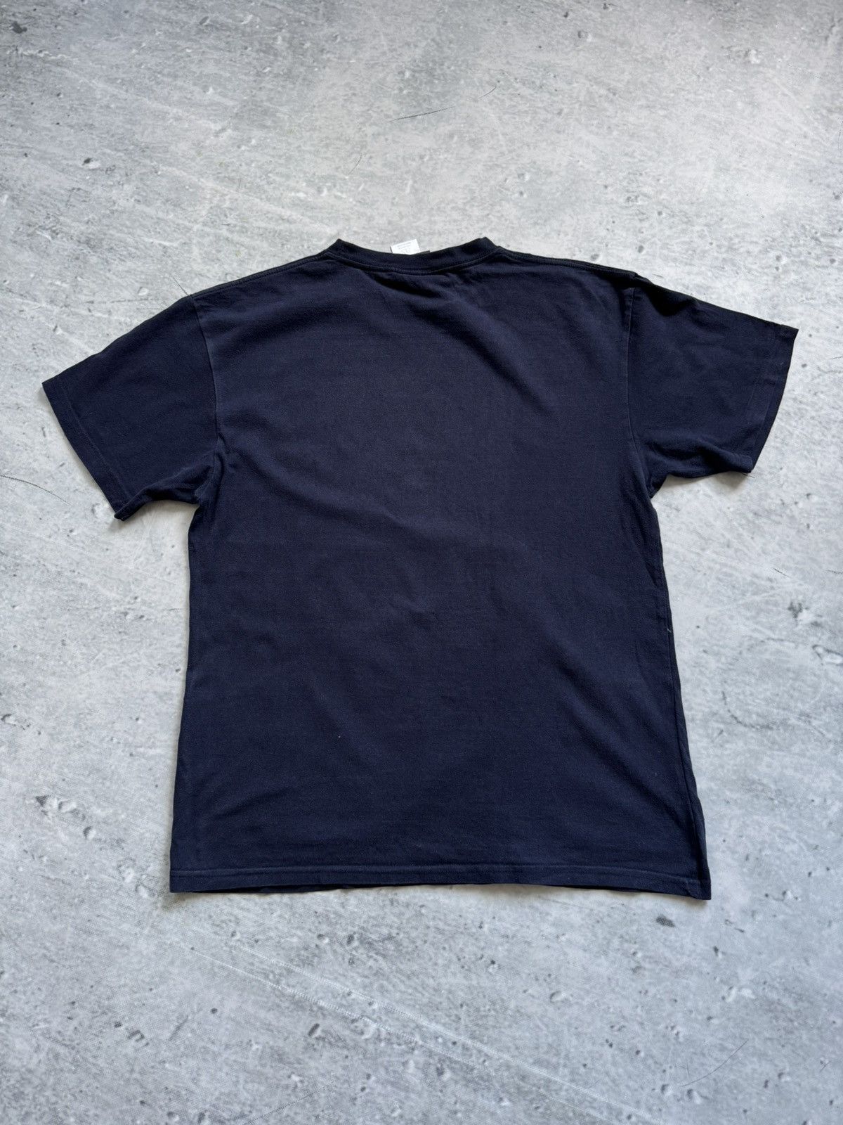 Vintage NYPD Police tee blue big logo vintage Size US L / EU 52-54 / 3 - 2 Thumbnail
