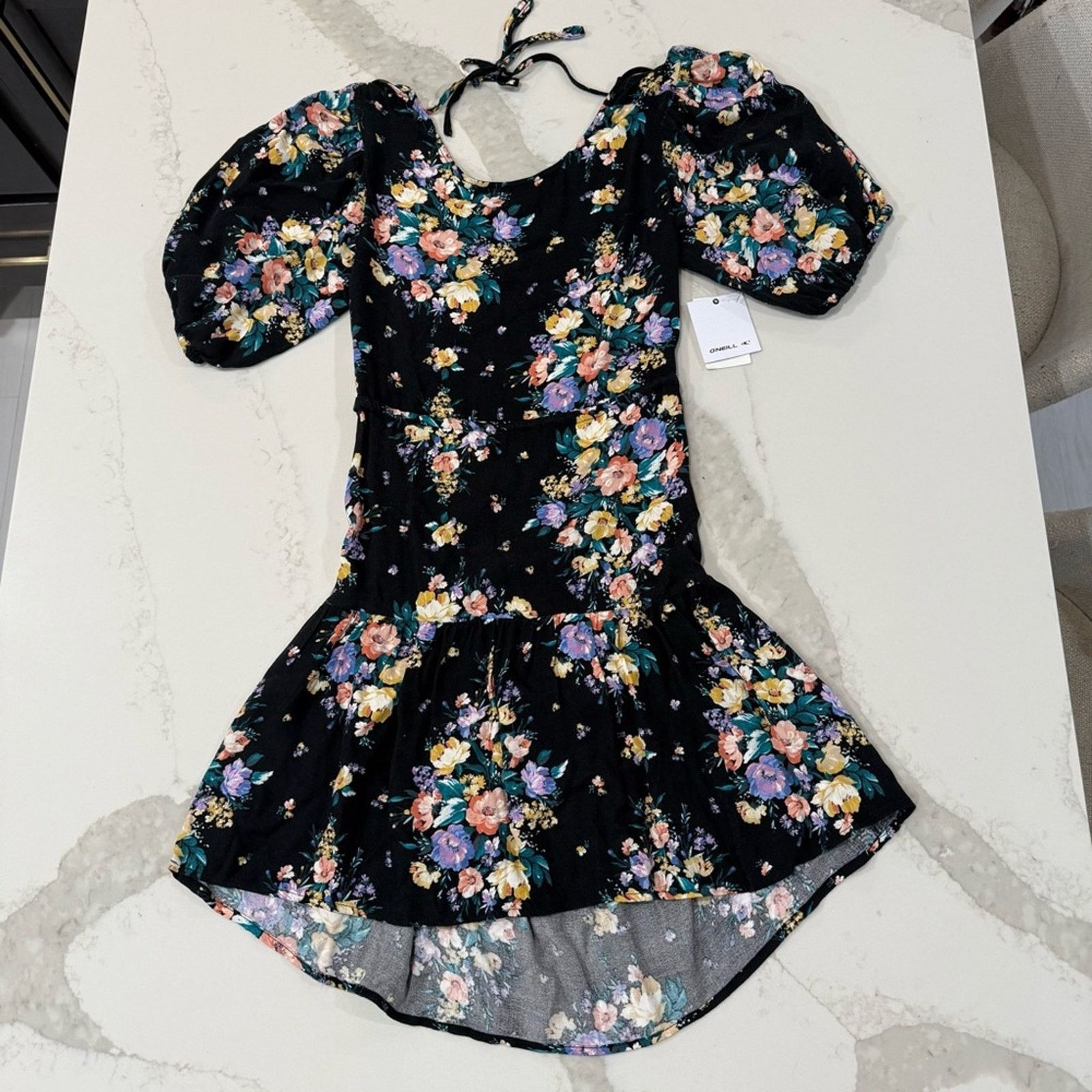 O'Neill O’Neill NWT Alta Midi Floral Open Back Dress Women’s Small Size S / US 4 / IT 40 - 5 Thumbnail