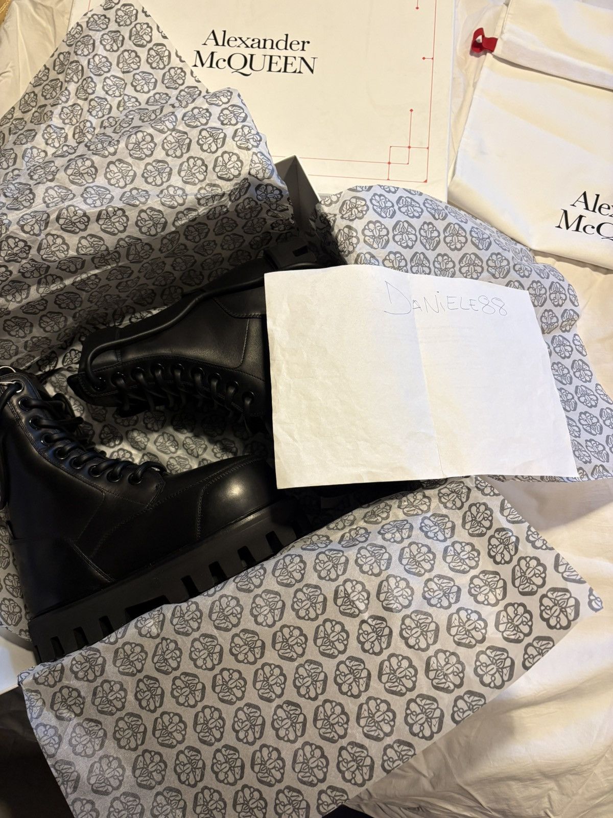 Alexander McQueen Alexander McQueen parachute leather boots. Size US 7 / EU 40 - 3 Thumbnail