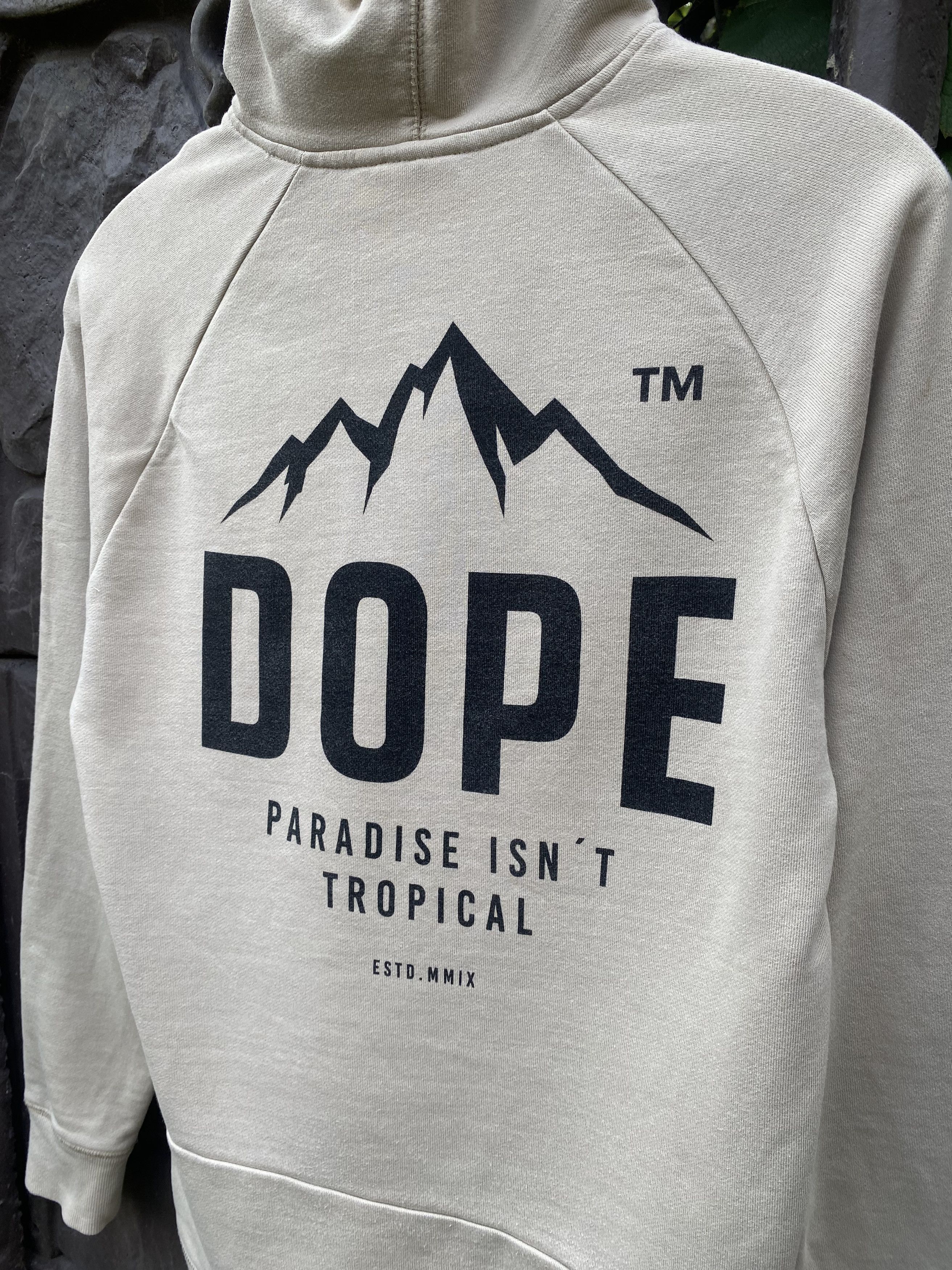 Vintage DOPE HOODIE MENS PARADISE ISN‘T TROPICAL Size US S / EU 44-46 / 1 - 6 Thumbnail