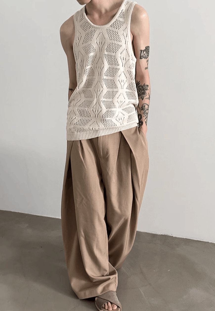 Other Men’s Retro hollow knitted vest Size US M / EU 48-50 / 2 - 7 Thumbnail