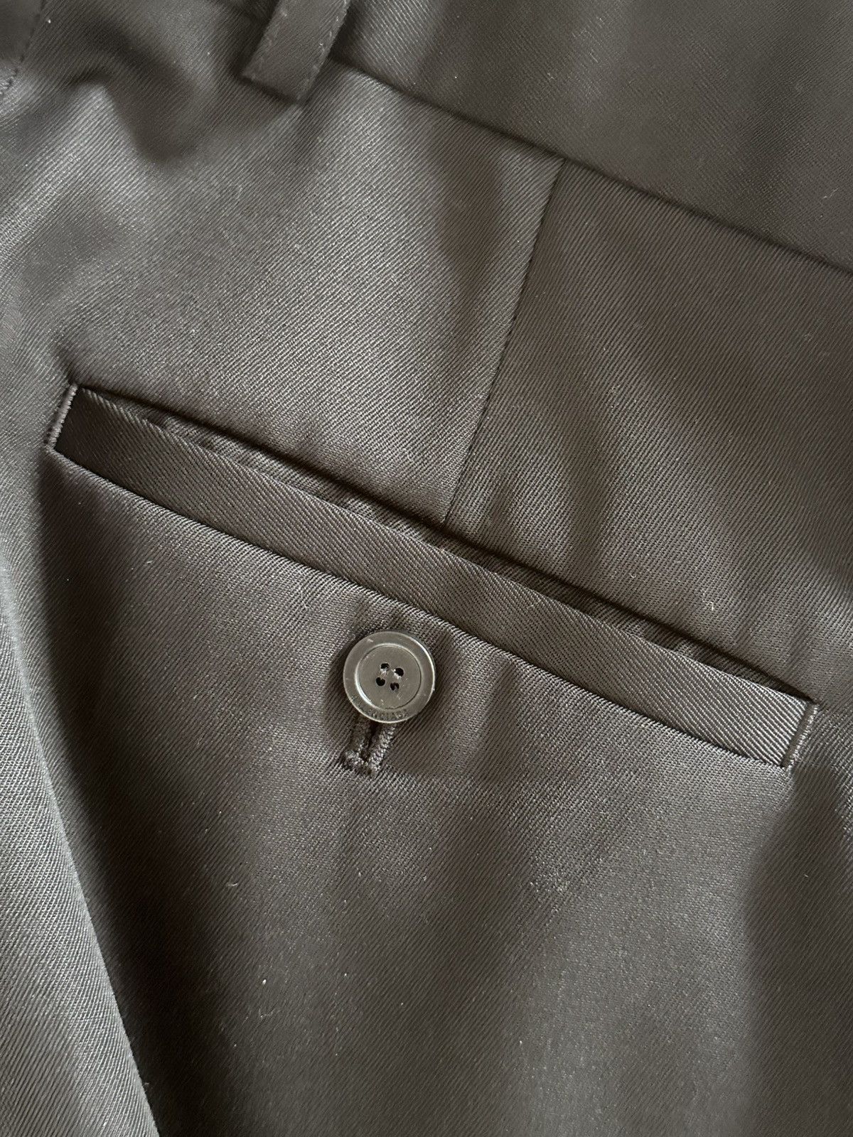 Balenciaga Balenciaga Cropped Flared Suit Pants Size 44S - 4 Thumbnail