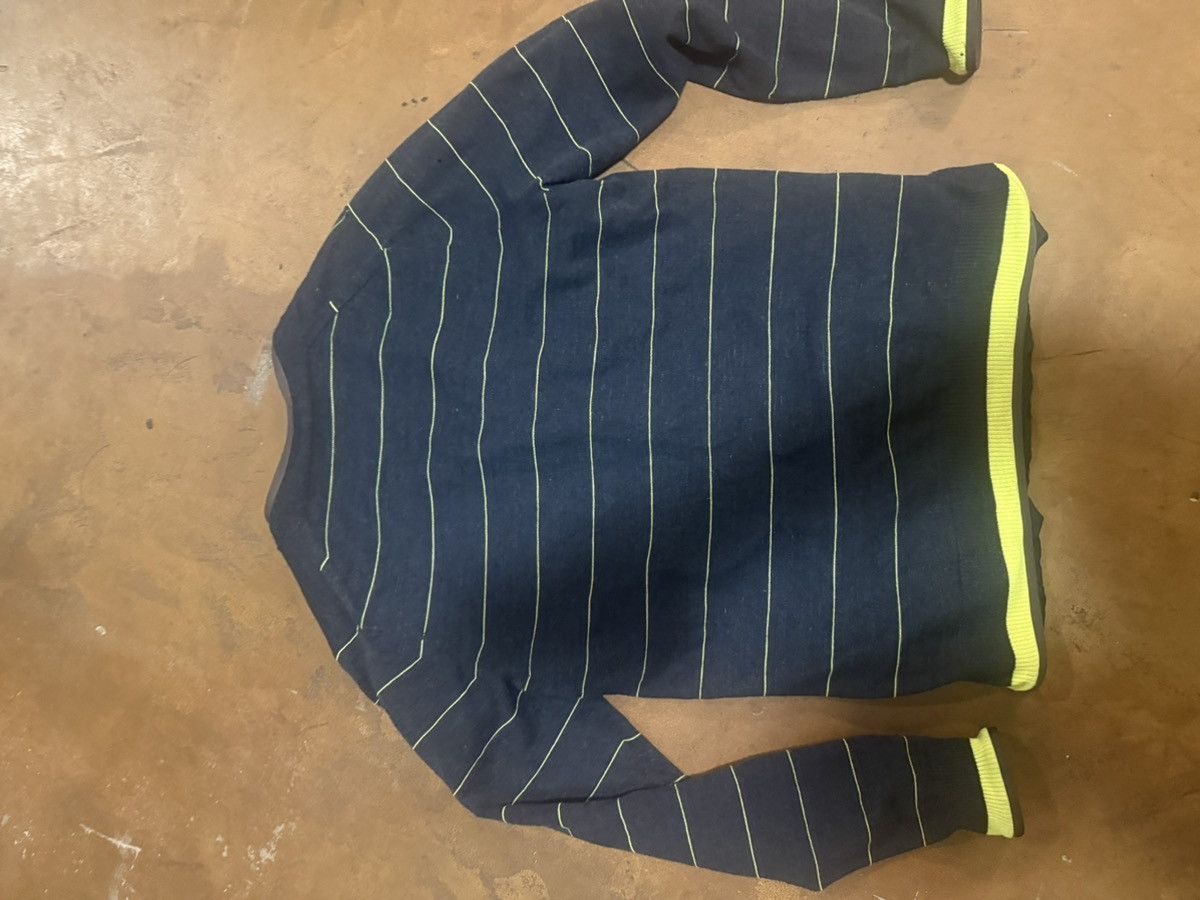 Sacai Neon pinstripe cardigan Size US L / EU 52-54 / 3 - 2 Thumbnail