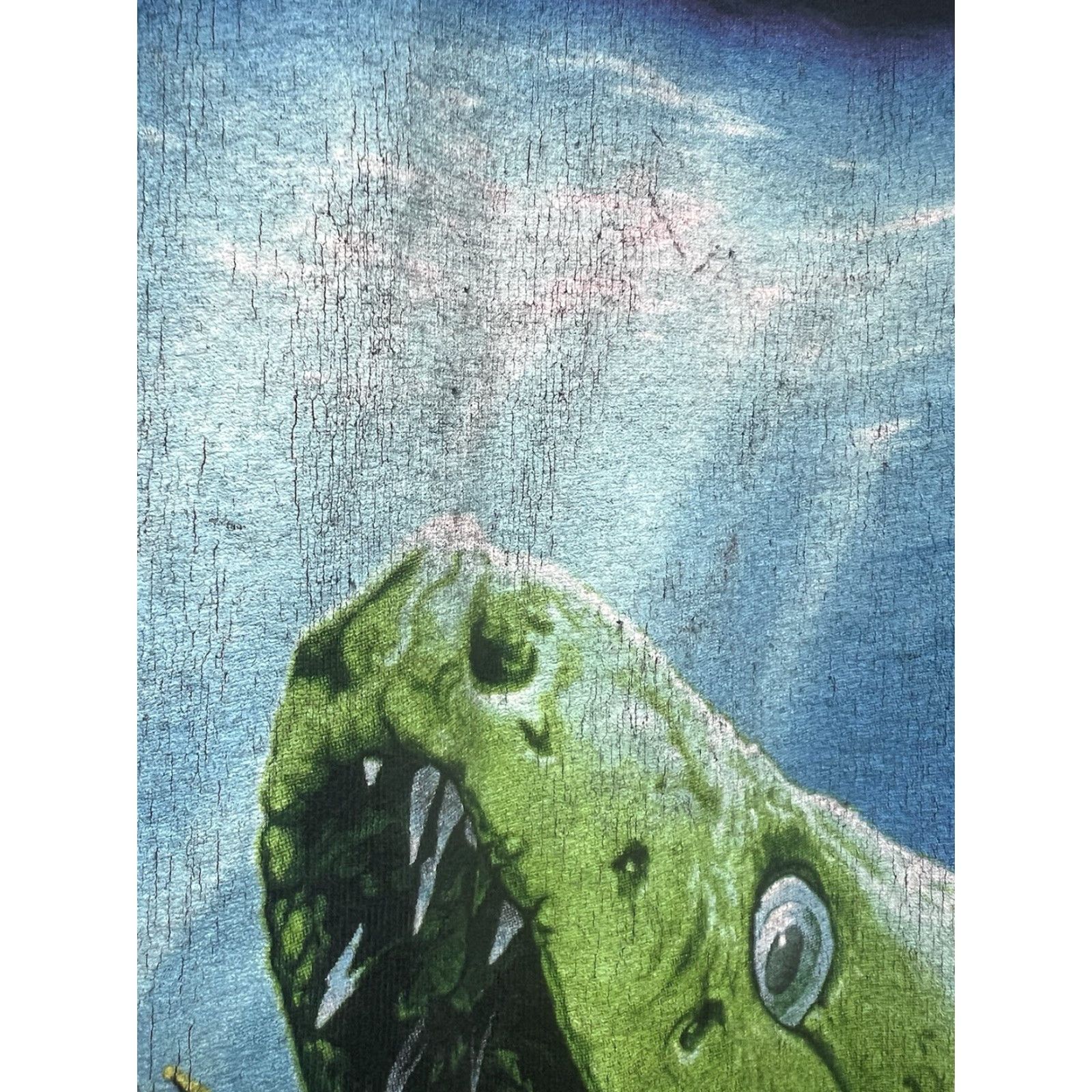 Fruit Of The Loom VINTAGE Fruit of the Loom T-Shirt Mens M Black Deep Sea Electric Eel Diving 90s Beach Nautical Fish Logo Pockets | Shirts | Mens | Black | 1990s Size US M / EU 48-50 / 2 - 3 Thumbnail