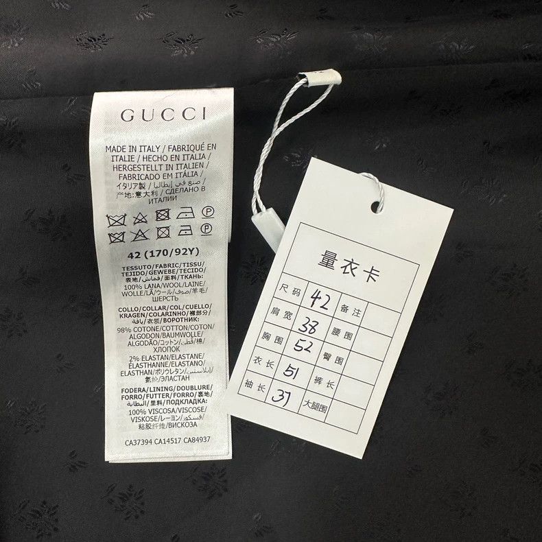 Gucci GucciBlack and white checkered with bows short bird checker Size S / US 4 / IT 40 - 5 Thumbnail