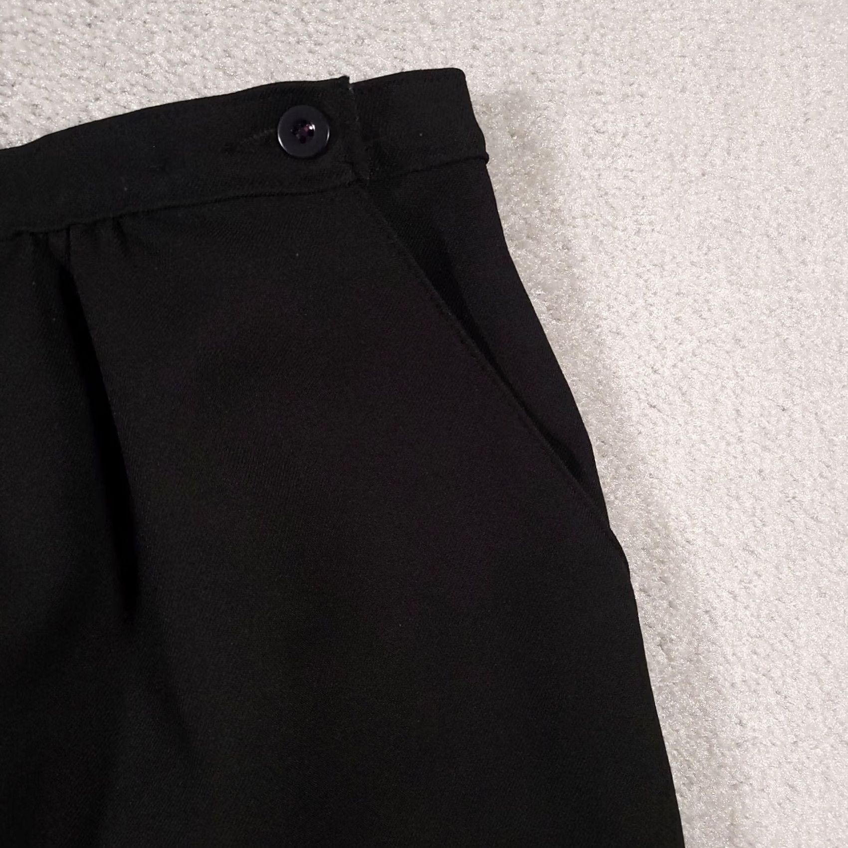 Vintage VINTAGE JC Penny Skirt Women's 14 Black Pockets 80s 90s Made In USA Size 36" / US 14 / IT 50 - 4 Thumbnail