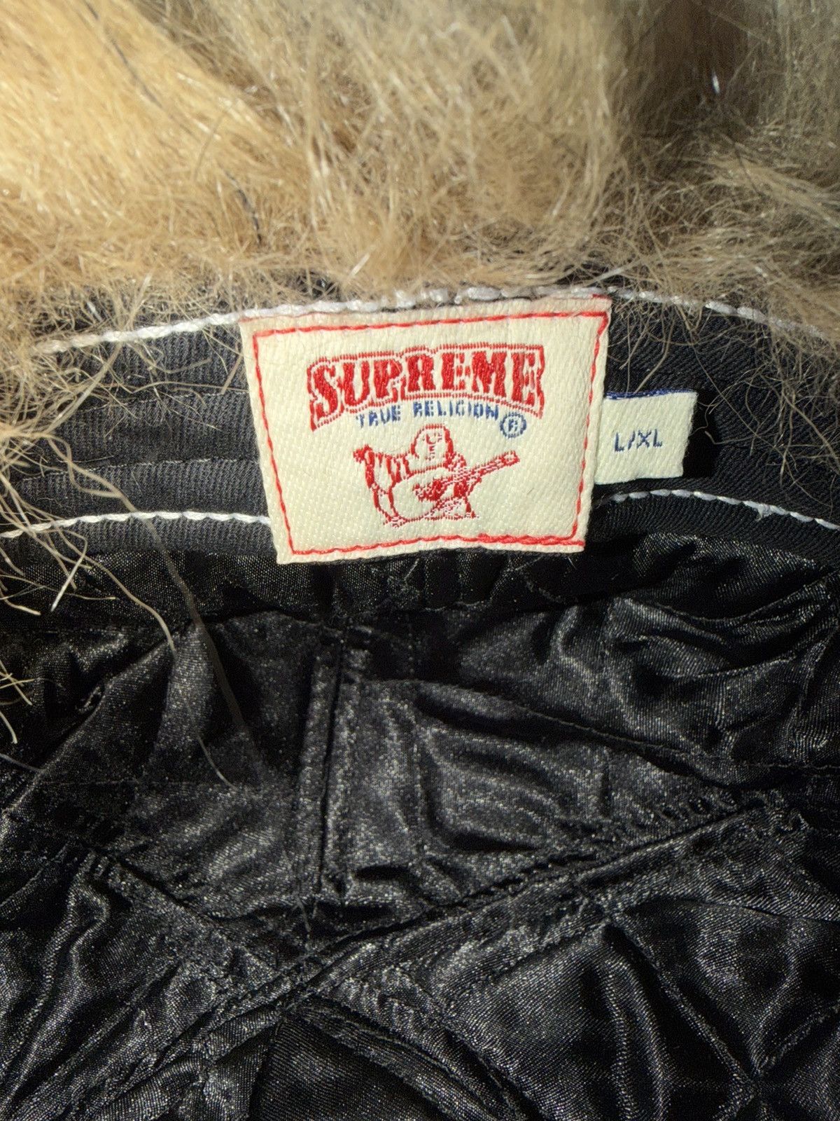 Supreme × True Religion ***SUPREME TRUE RELIGION FUR EAR FLAP PANEL HAT Size ONE SIZE - 5 Thumbnail