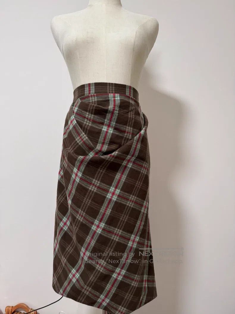 Vivienne Westwood Vivienne Westwood Checkered long dress Size 27" / US 4 / IT 40 - 1 Thumbnail