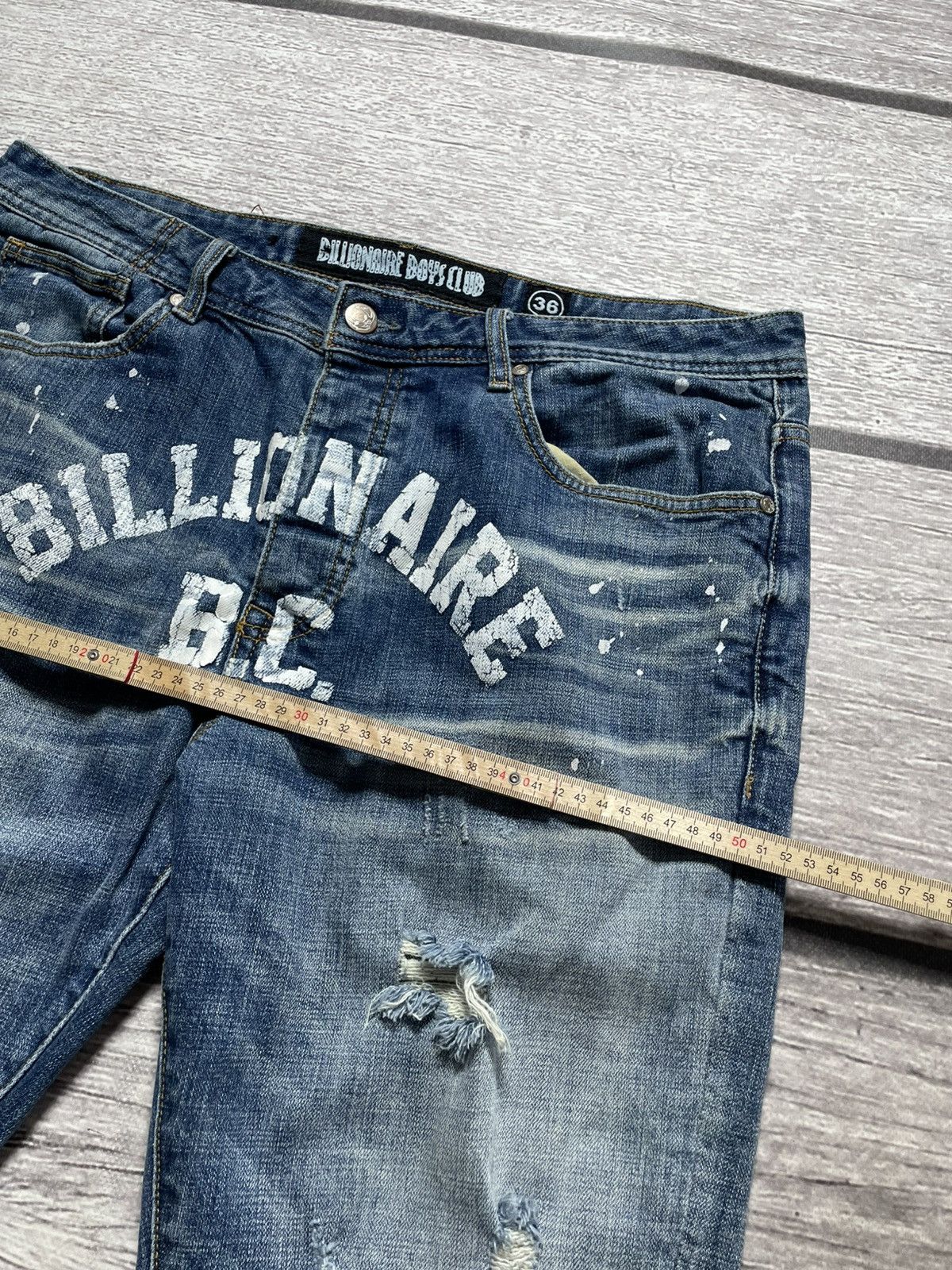 Billionaire Boys Club Bilionaire Boys Club Distressed slim jeans Size US 36 / EU 52 - 14 Thumbnail