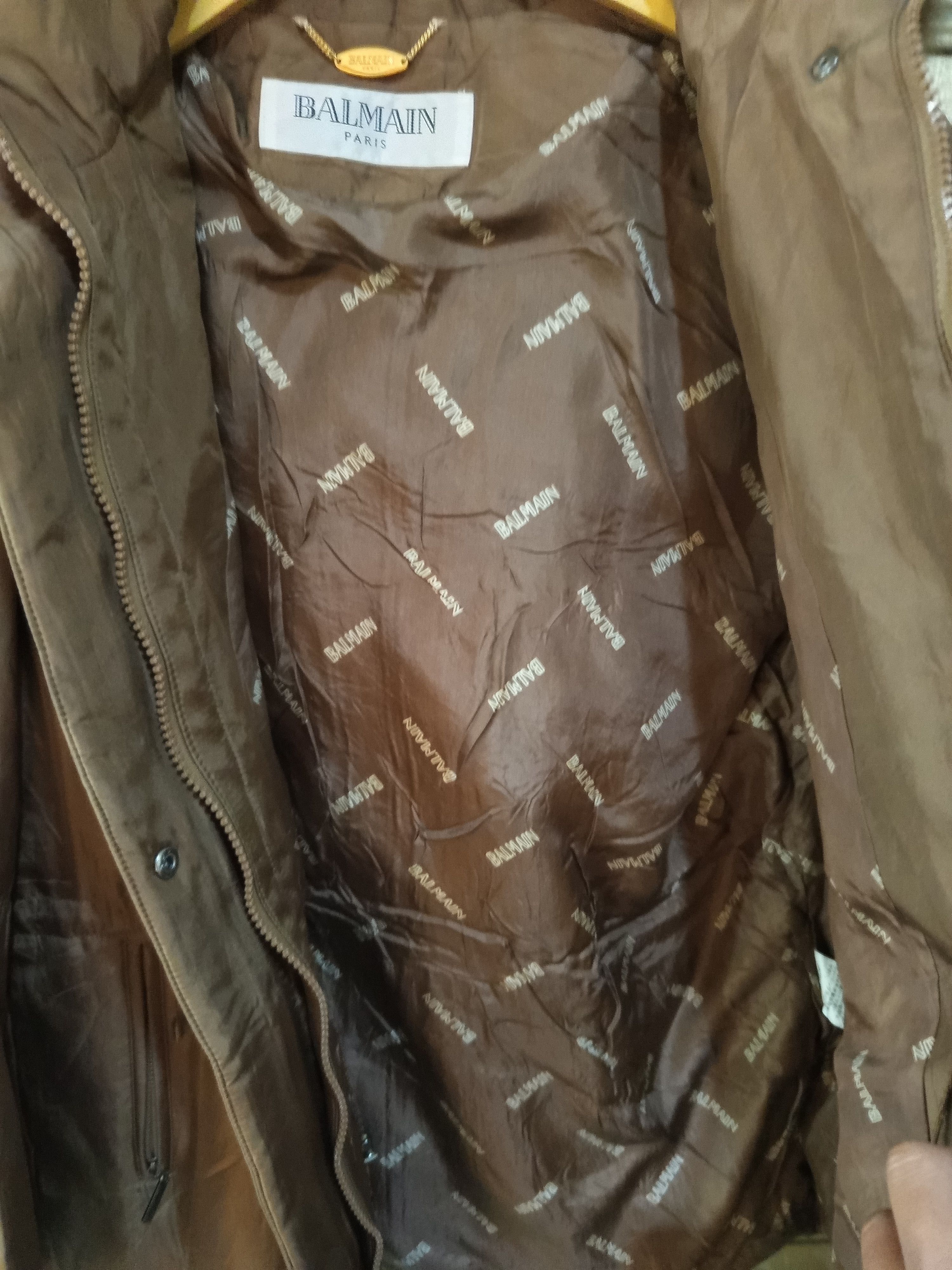 Balmain Balmain Paris Detachable Faux Fur Hood Jacket Size M / US 6-8 / IT 42-44 - 8 Thumbnail