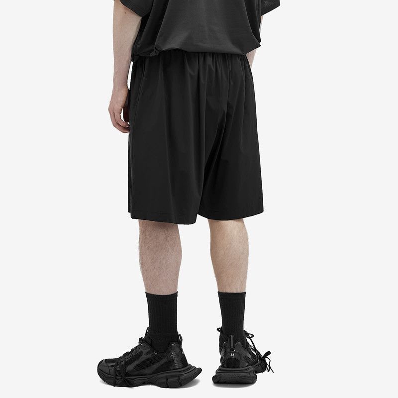 Balenciaga oc11z0526 Activewear Stretch Shorts in Black Size US 34 / EU 50 - 3 Thumbnail