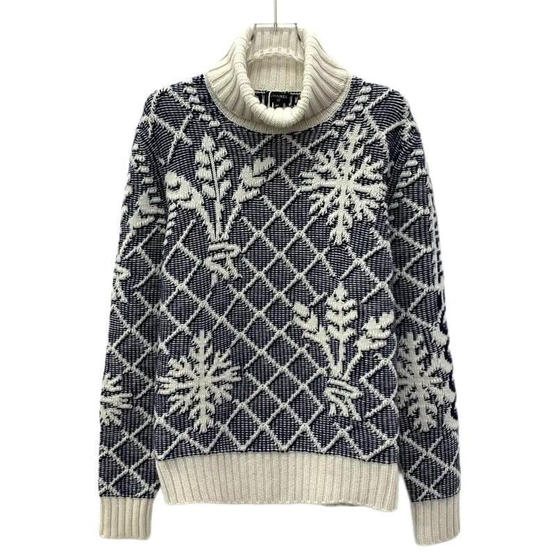 Chanel Chanel Color Block Cashmere Sweater 0089 Size S / US 4 / IT 40 - 1 Thumbnail