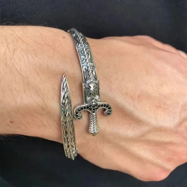 Jewelry Sword Shape Bracelet Size ONE SIZE - 3 Thumbnail
