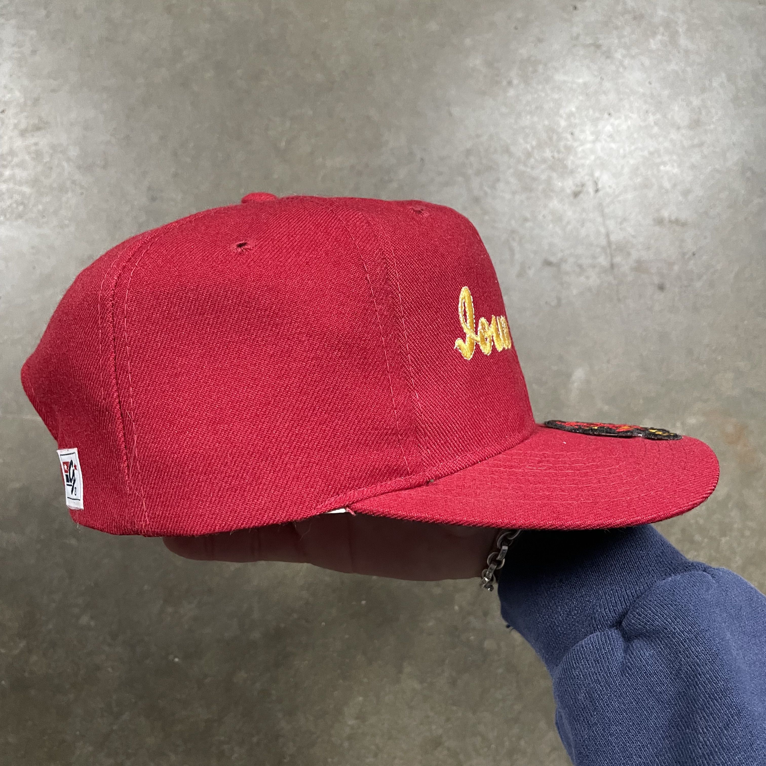 The Game × Vintage Vintage Iowa State Cyclones Script Snapback Hat ISU Patch Size ONE SIZE - 4 Thumbnail