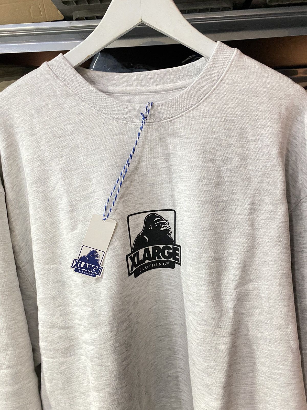 Xlarge 2020 Xlarge OG Logo Crew Snow Marle Size US XXL / EU 58 / 5 - 2 Thumbnail