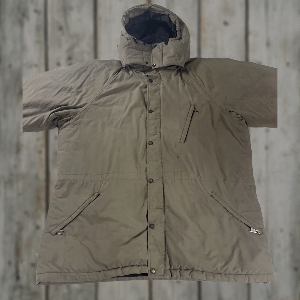 The North Face VINTAGE The North Face XL Hooded Jacket Green Insulated MADE IN USA 90s Parka Size US XL / EU 56 / 4 - 1 Thumbnail