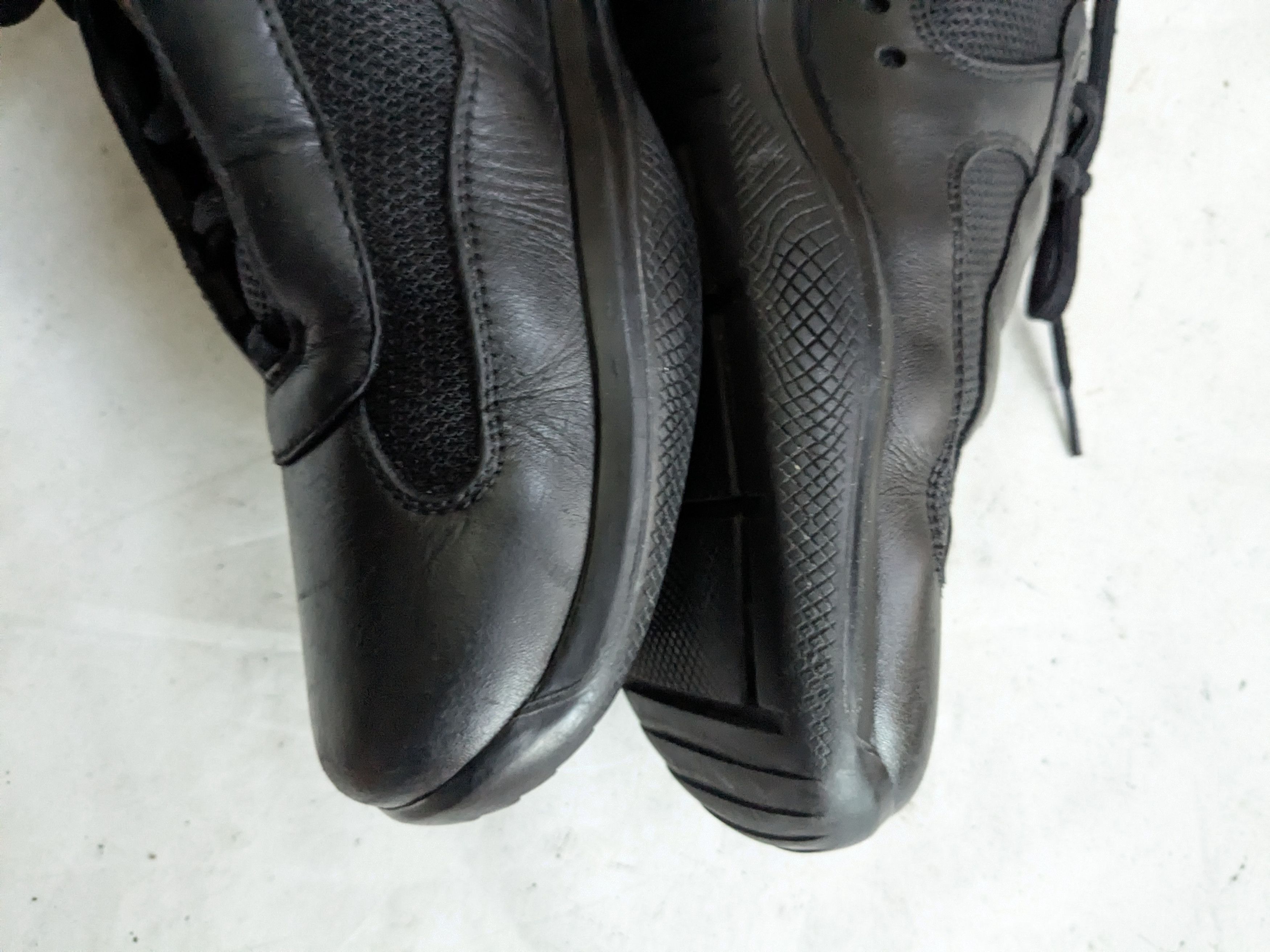 Prada Prada America's Cup Sneakers Black 9 Red Leather Low Tops Size US 9 / EU 42 - 12 Thumbnail