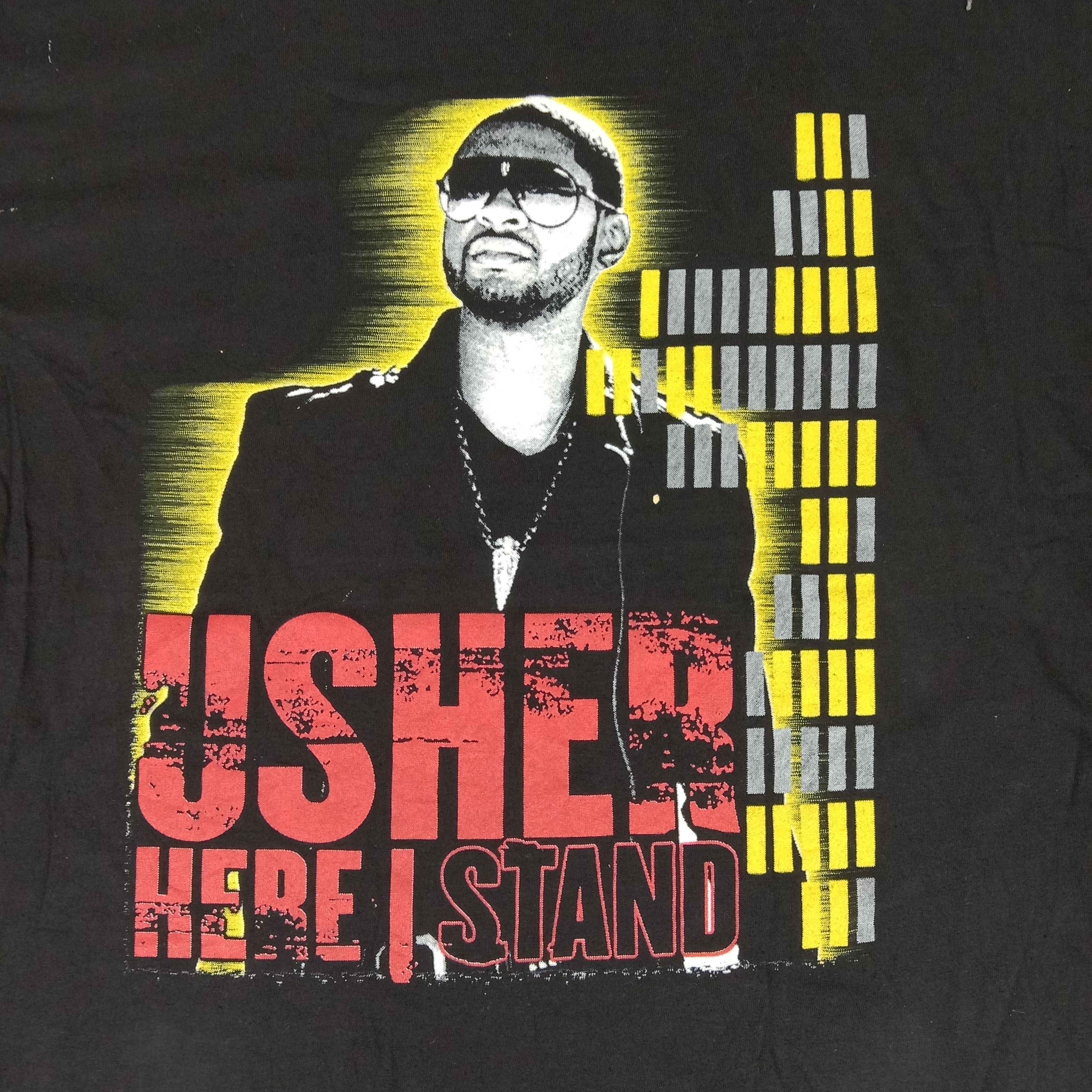 Band Tees × Vintage Usher American Singer Songwriter Dancer Tshirt Size US XL / EU 56 / 4 - 2 Thumbnail