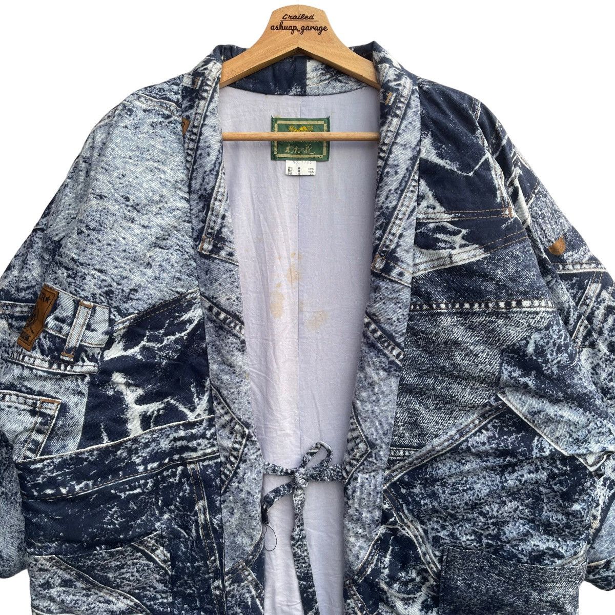 Japanese Brand Custom Kimono Japan Dragon Snowboarding Backhit Size US XXL / EU 58 / 5 - 2 Thumbnail