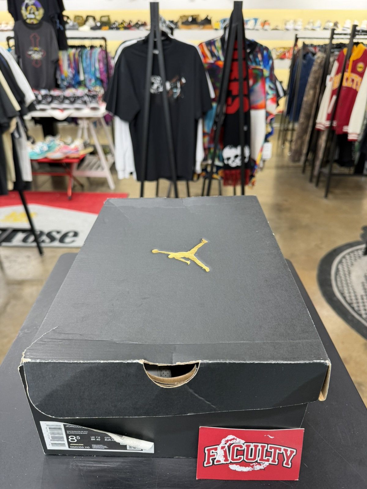 Jordan Brand Jordan ADG 4 Golf White Black Size 8.5 (2023) Size US 8.5 / EU 41-42 - 13 Thumbnail