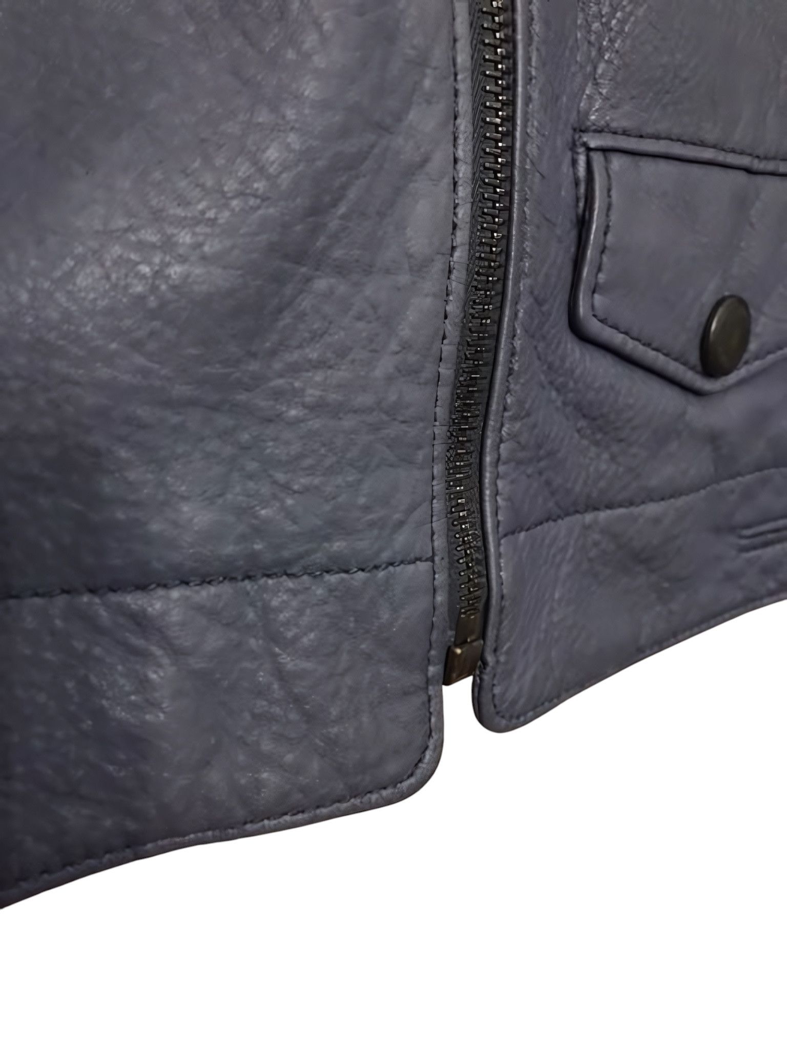 Yves Saint Laurent YSL BY STEFANO PILATI LAMBSKIN LEATHER JACKET Size US M / EU 48-50 / 2 - 4 Thumbnail