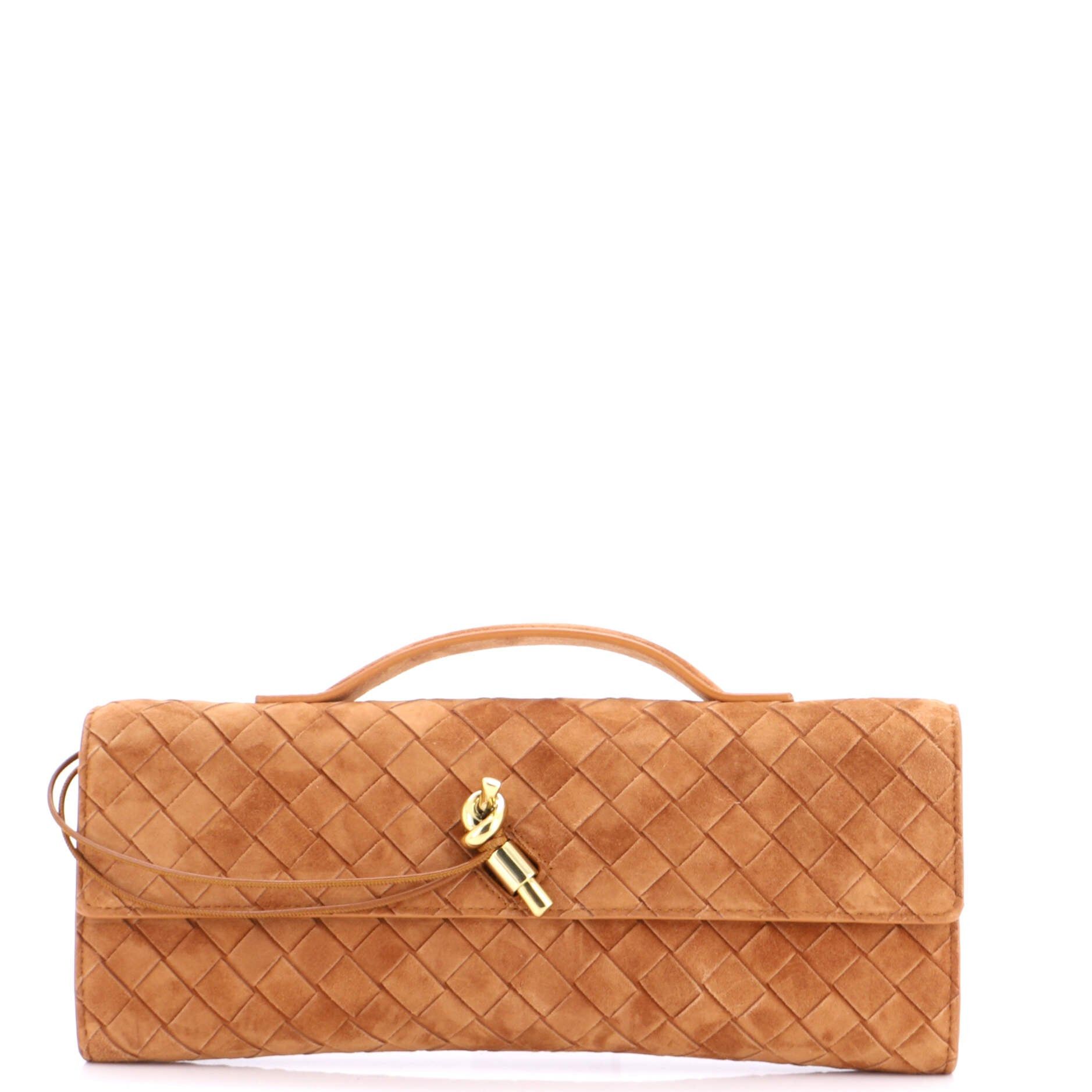 Bottega Veneta Andiamo Top Handle Clutch Size ONE SIZE - 1 Thumbnail