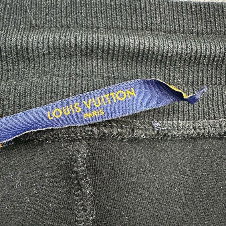 Louis Vuitton Louis Vuitton Black Drawstring Sweatpants Size M-2507 Size US 30 / EU 46 - 3 Thumbnail