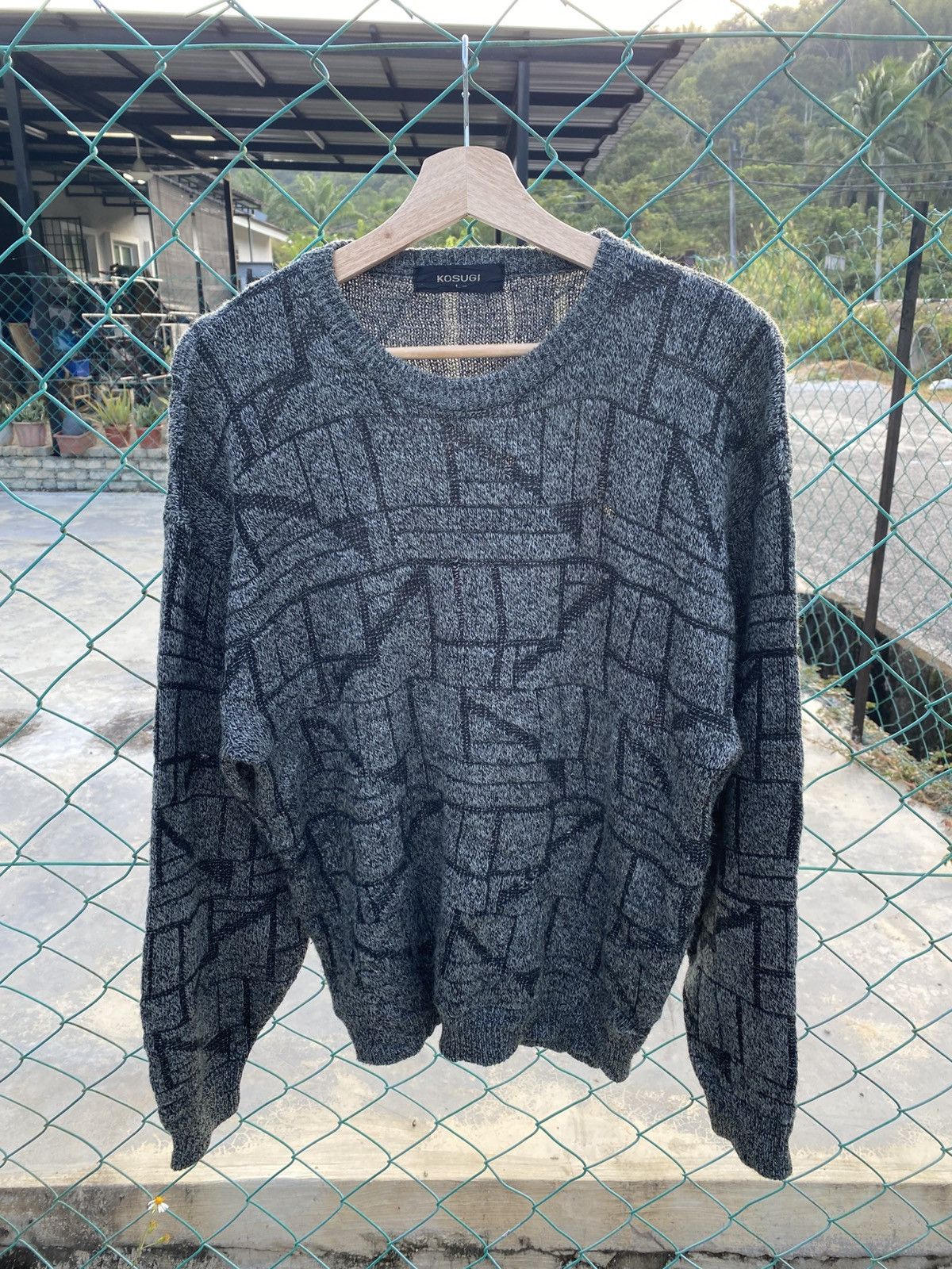 Japanese Brand Vintage Kosugi knitwear Size US L / EU 52-54 / 3 - 1 Thumbnail