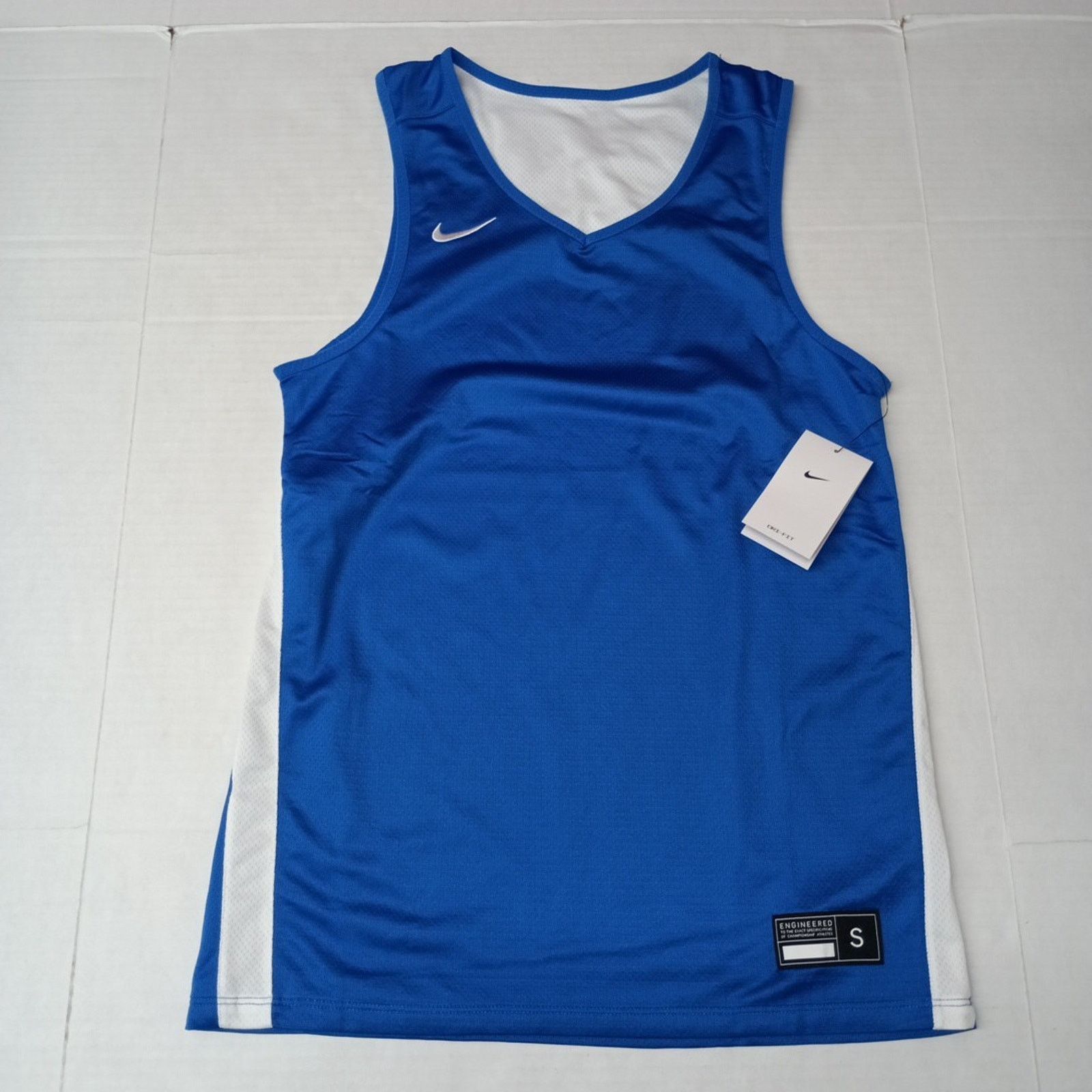 Nike Nike Engineered Reversible Basketball Jersey Men's S Blue Size US S / EU 44-46 / 1 - 1 Thumbnail