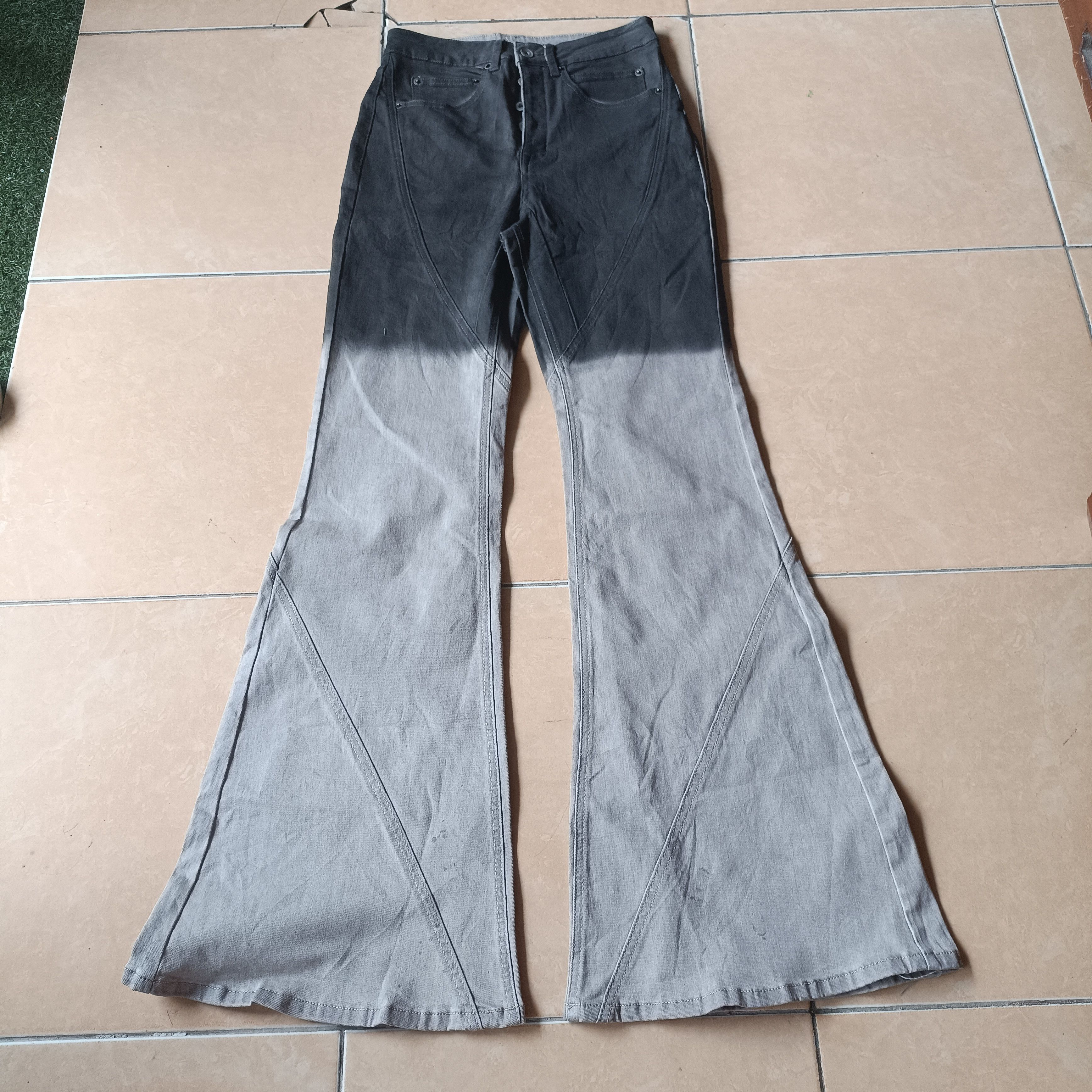 If Six Was Nine Super Flared Jeans Bias Bootcut Sick Pants if six was nine Size US 29 - 3 Thumbnail