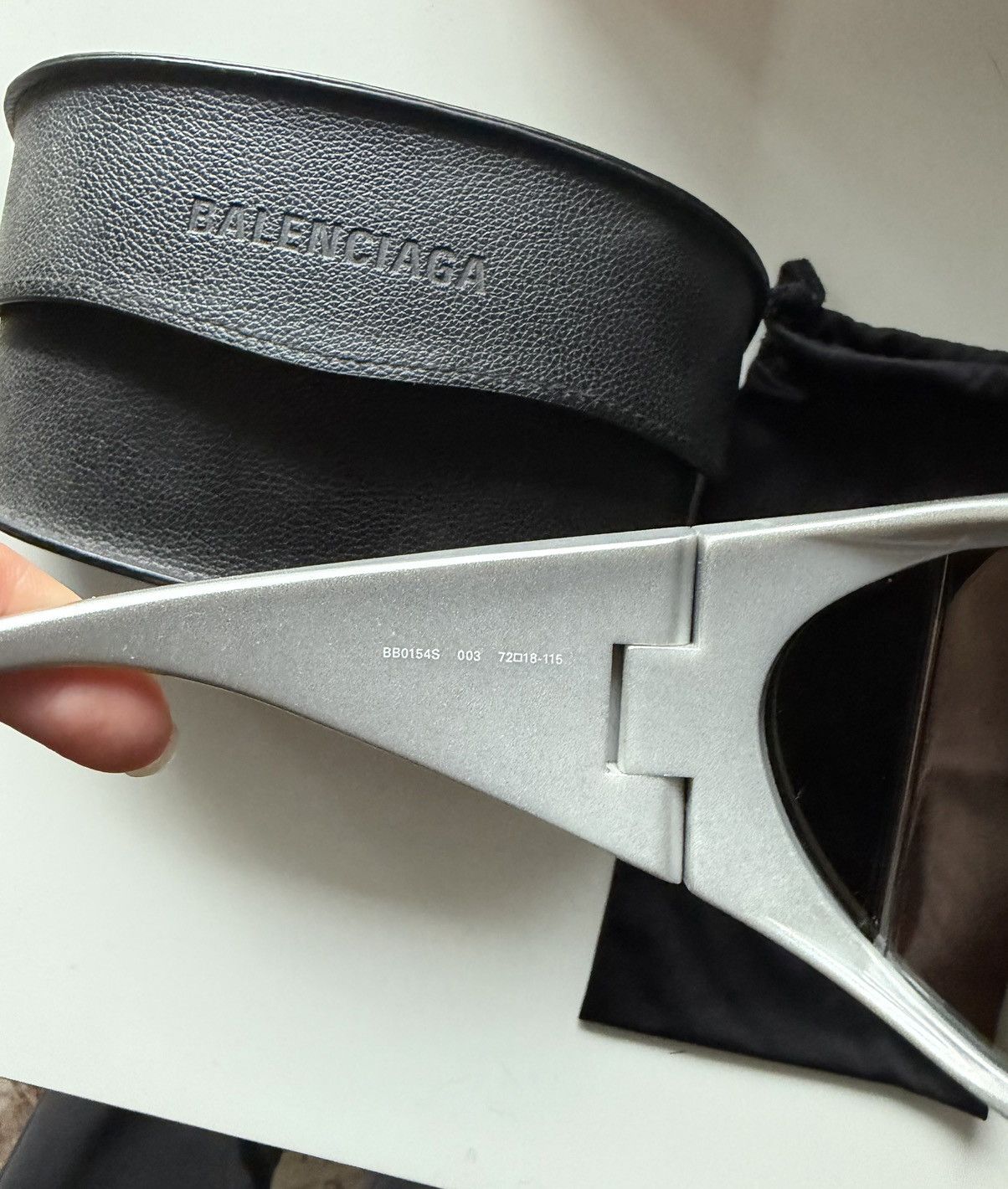 Balenciaga Balenciaga BB0154S Extreme sunglasses Size ONE SIZE - 5 Thumbnail