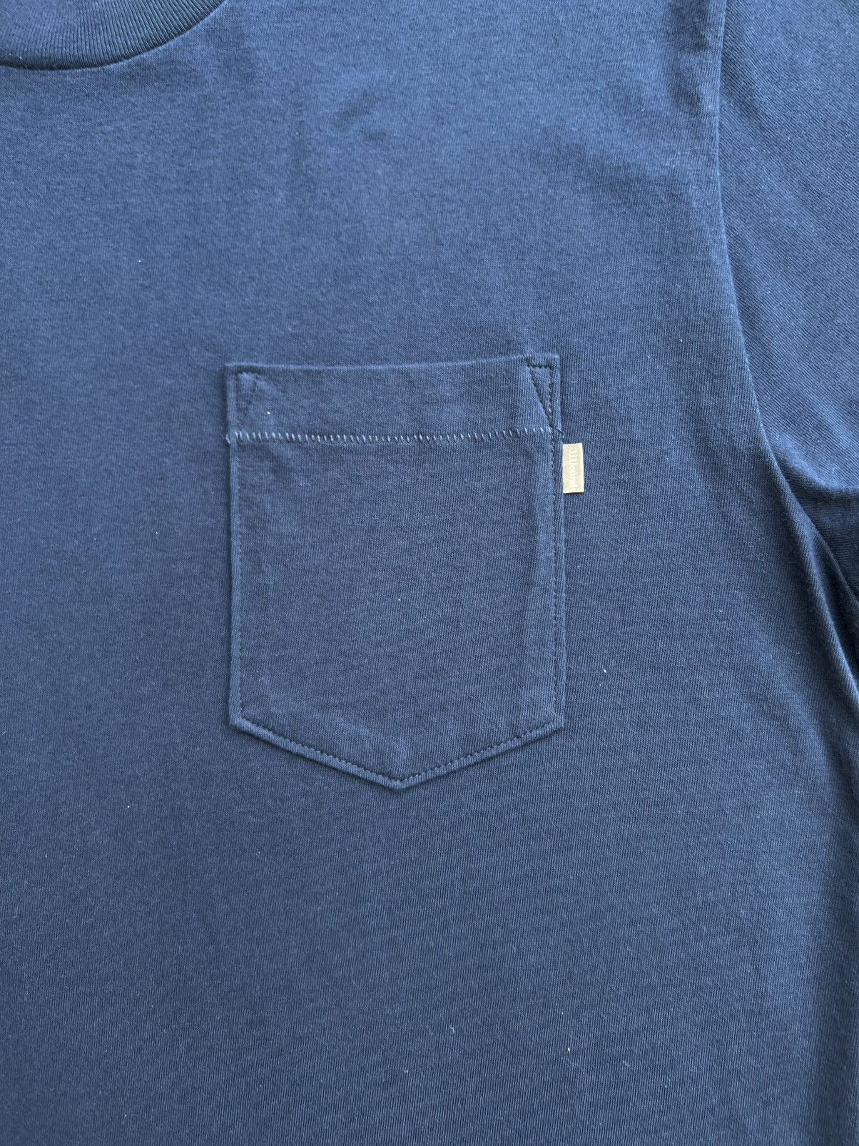 Jjjjound 90’s Blank Single Pocket T-Shirt Large in Blue, Men's — image 4 of 6