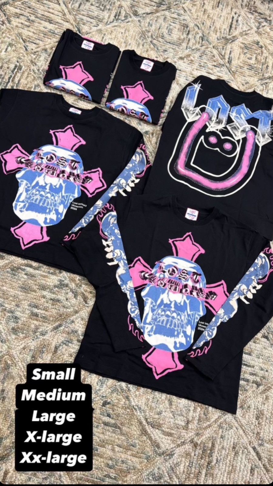 Lost Enterprises UNKWNISM X lost long sleeve Black/pink Size US S / EU 44-46 / 1 - 2 Thumbnail