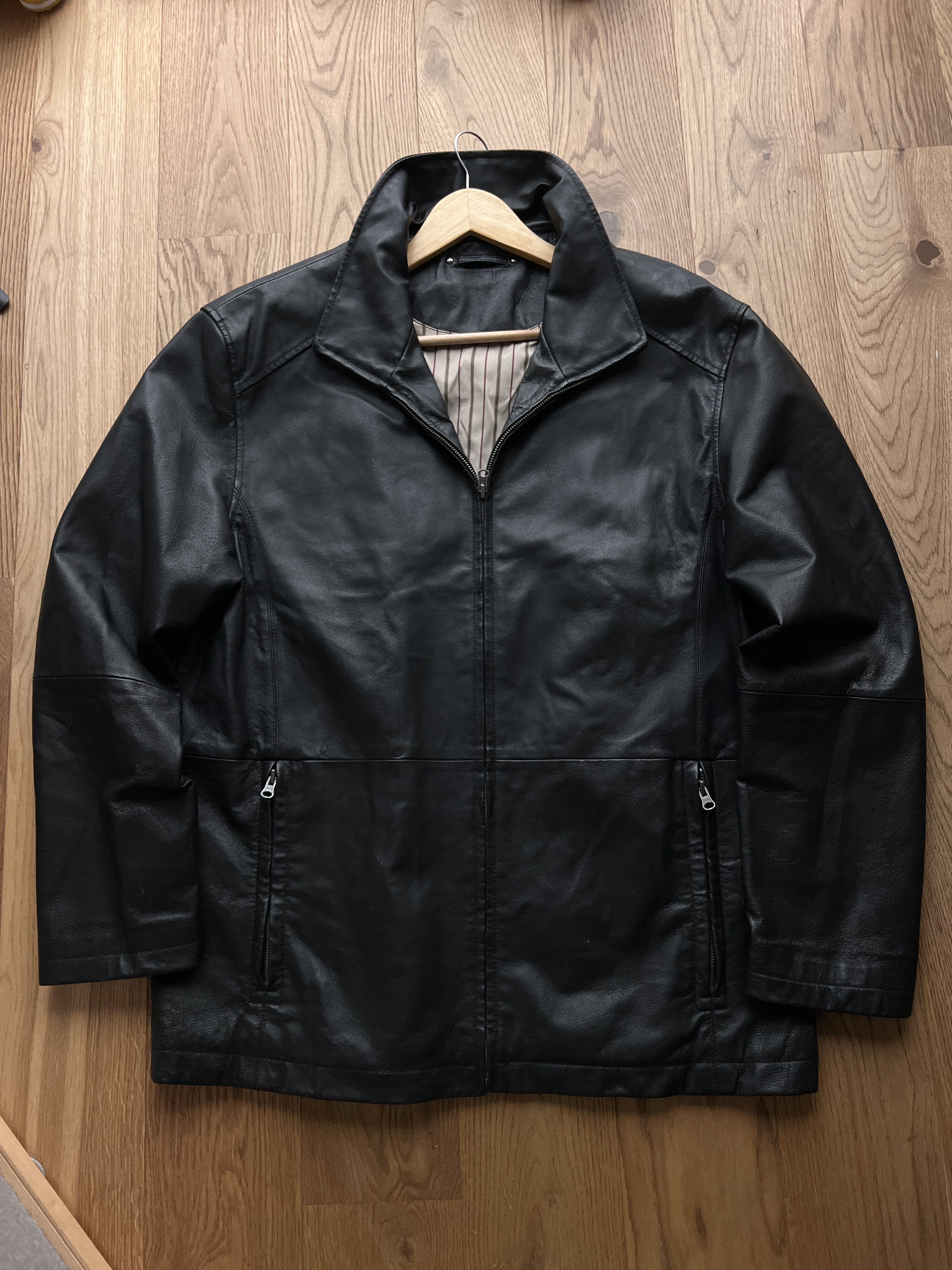 Hysteric Glamour VTG 1990s soft leather jacket coat opium japanese baggy boxy Size US XL / EU 56 / 4 - 11 Thumbnail