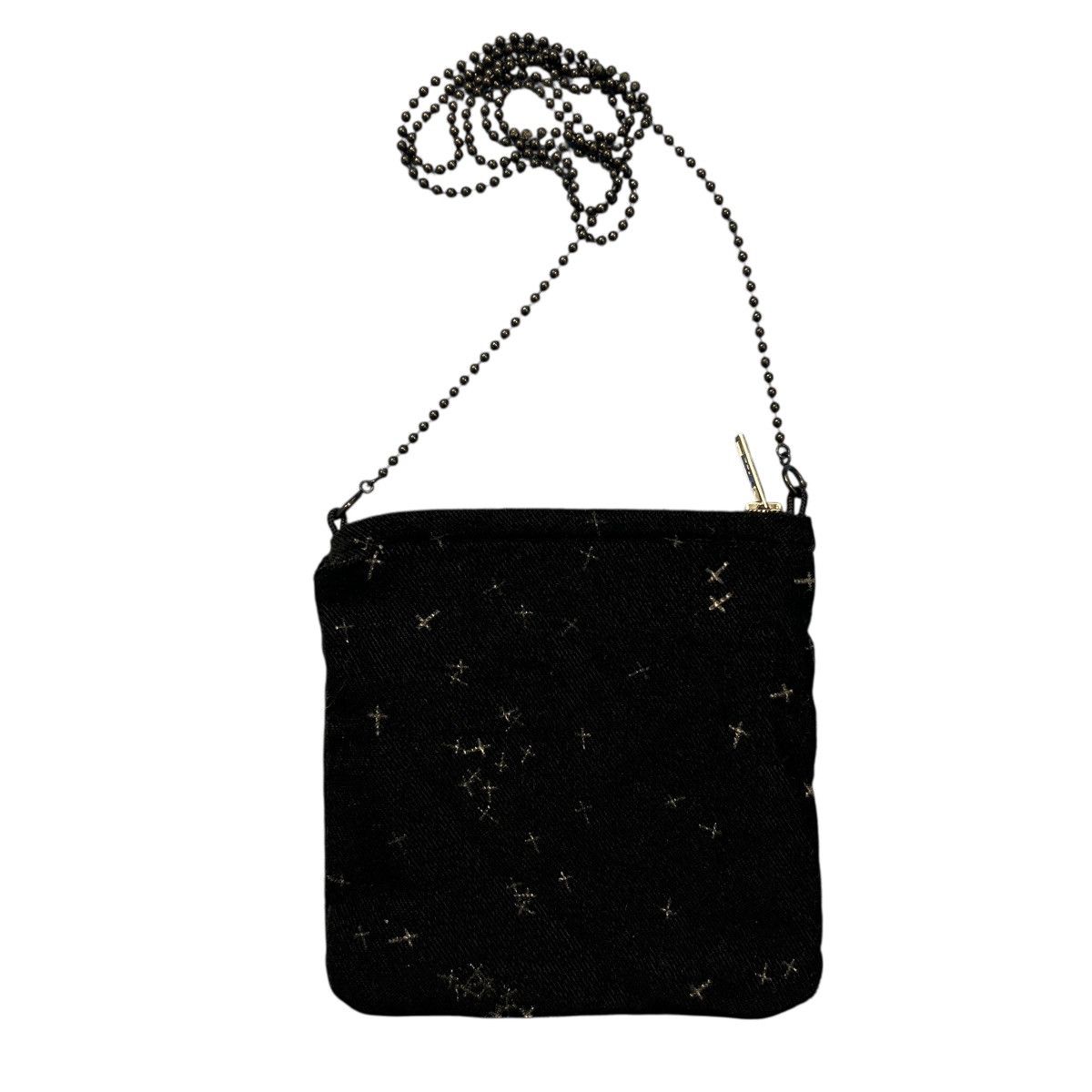Undercover UNDERCOVER 2010AW Cross Stitch Velours Shoulder Pouch Size ONE SIZE - 6 Thumbnail