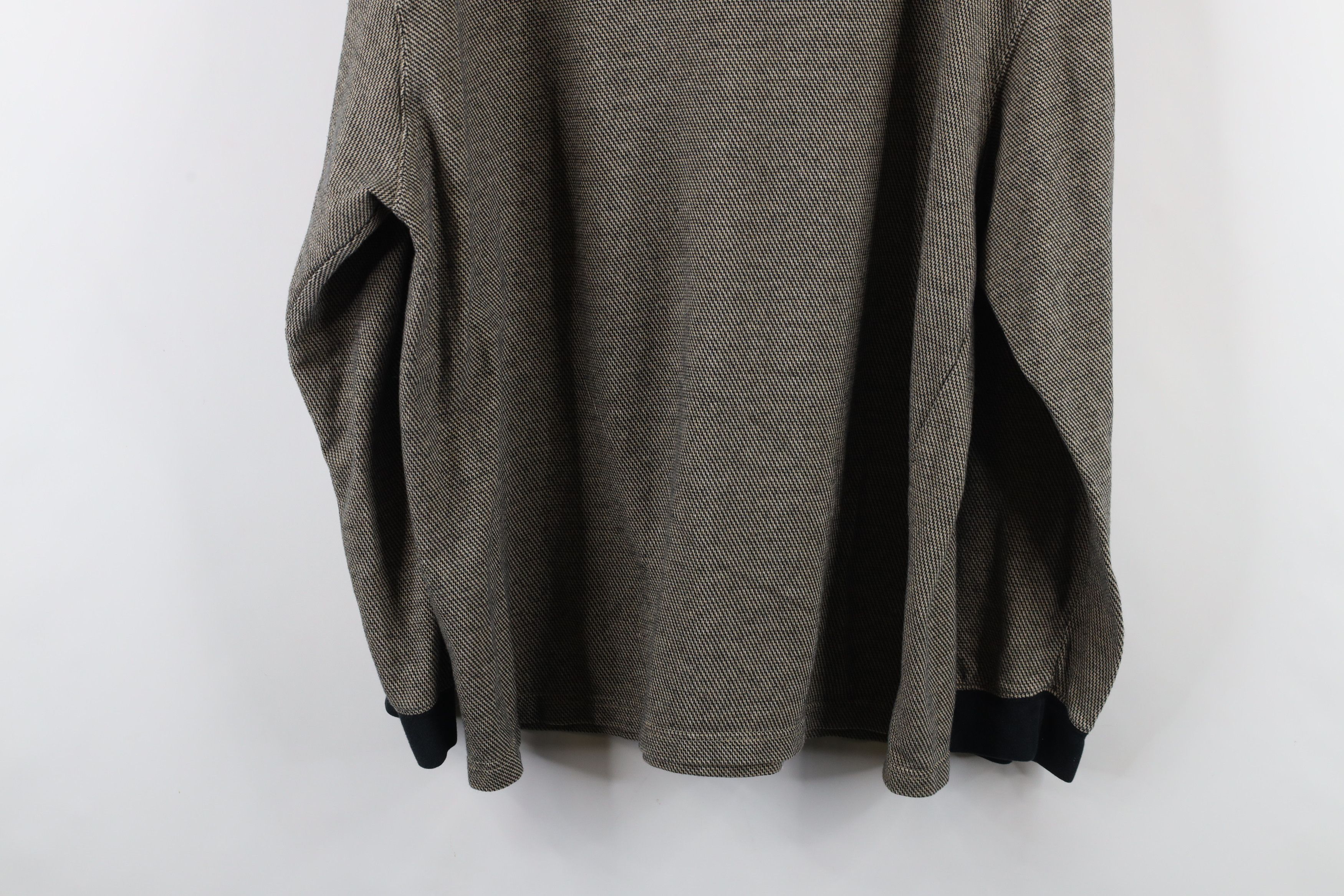Vintage Vintage 90s Streetwear Knit Long Sleeve Rugby Polo Shirt Size US XXL / EU 58 / 5 - 12 Thumbnail