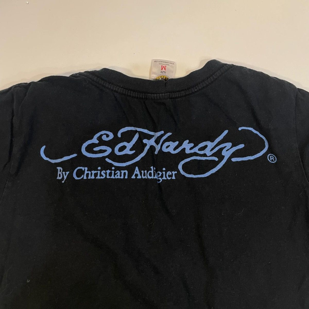 Ed Hardy Ed Hardy black and blue graphic tee T-shirt Size M / US 6-8 / IT 42-44 - 4 Thumbnail
