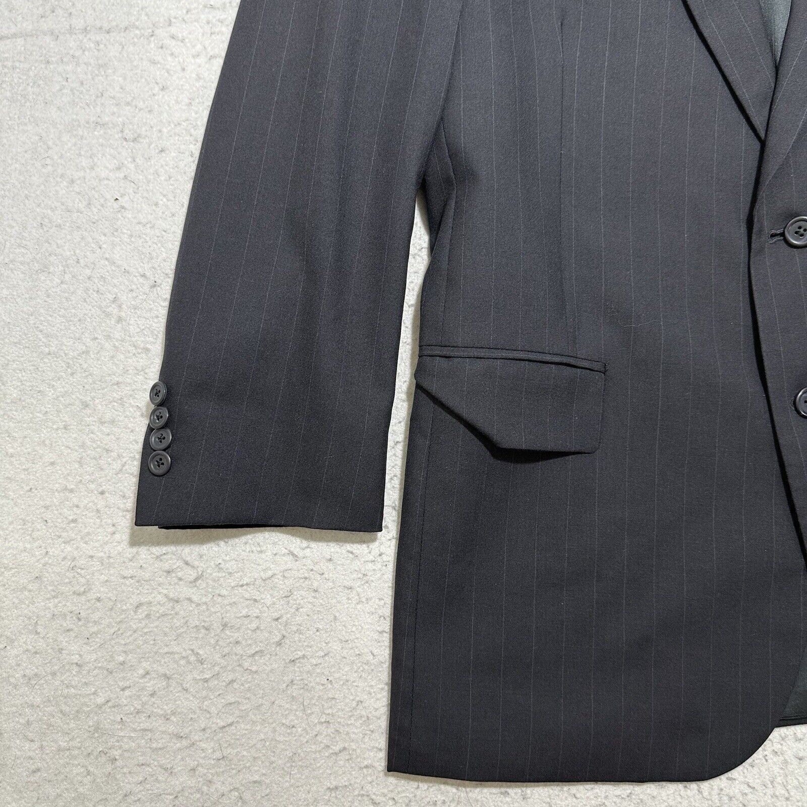 Jos. A. Bank Jos. A. Bank 42S 100% Wool Suit Jacket Dark Gray Coat Size 42S - 5 Thumbnail